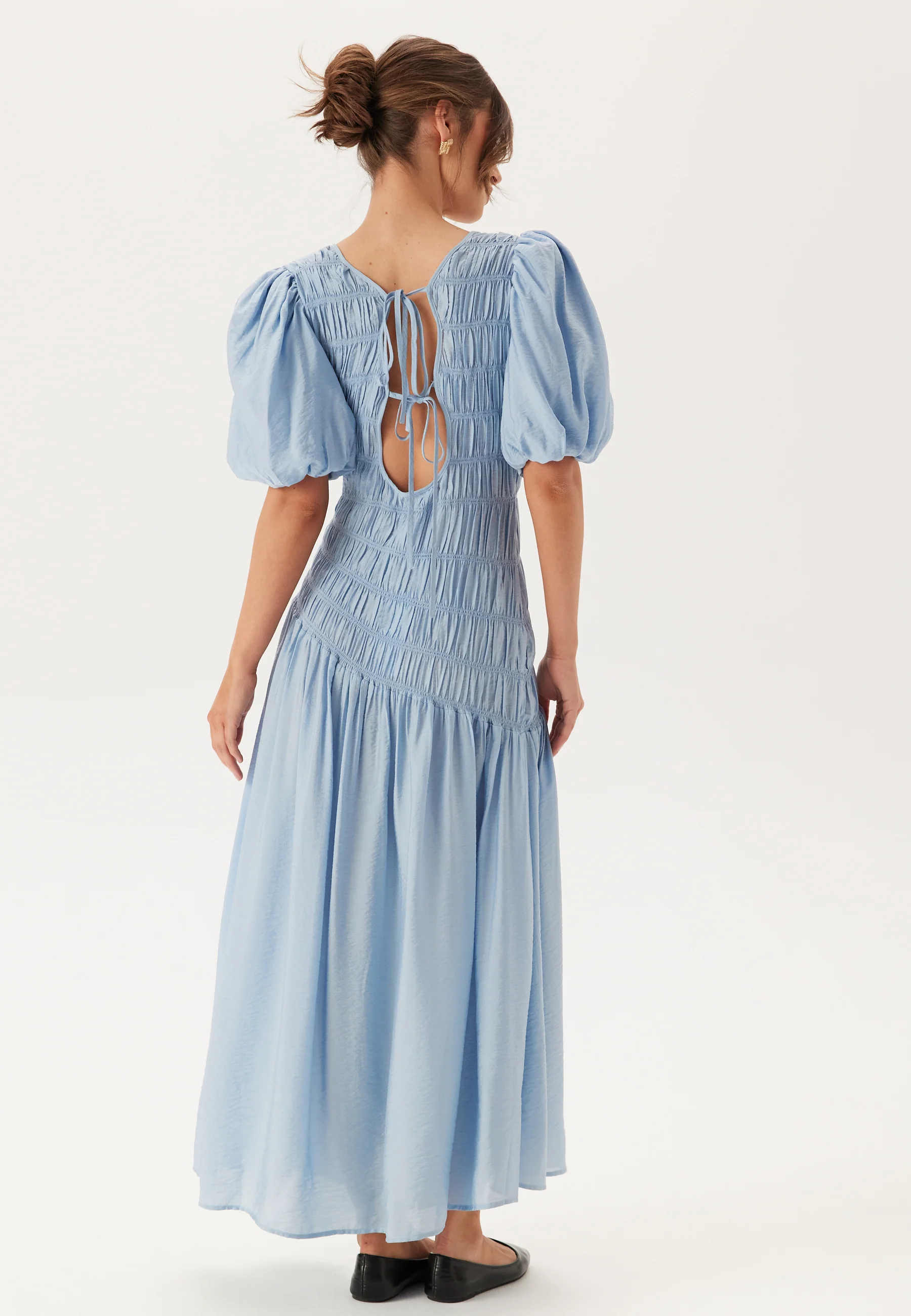 CC Puff Sleeve Smock Dress - Image 5
