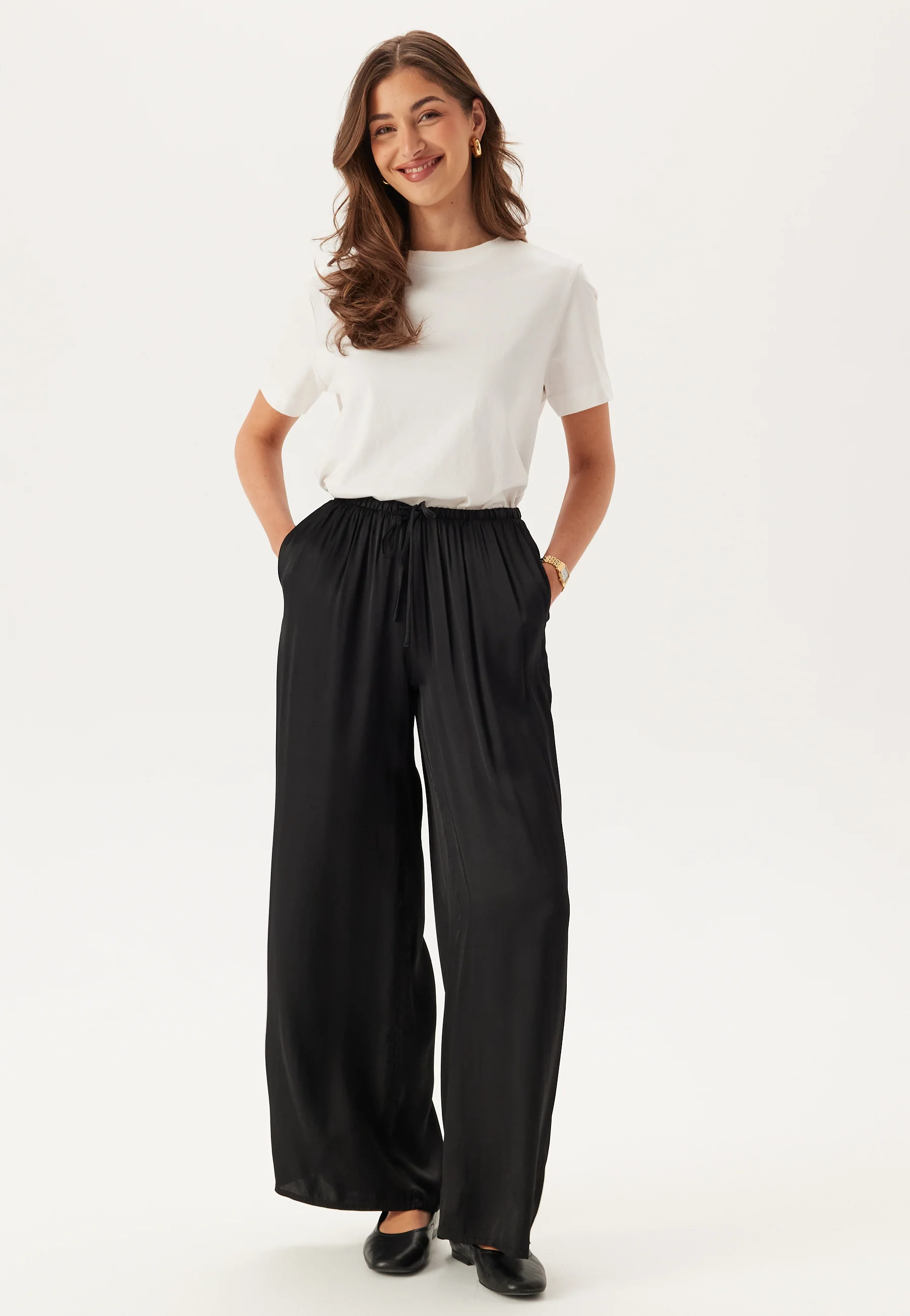 CC Viscose Satin Trousers - Image 4