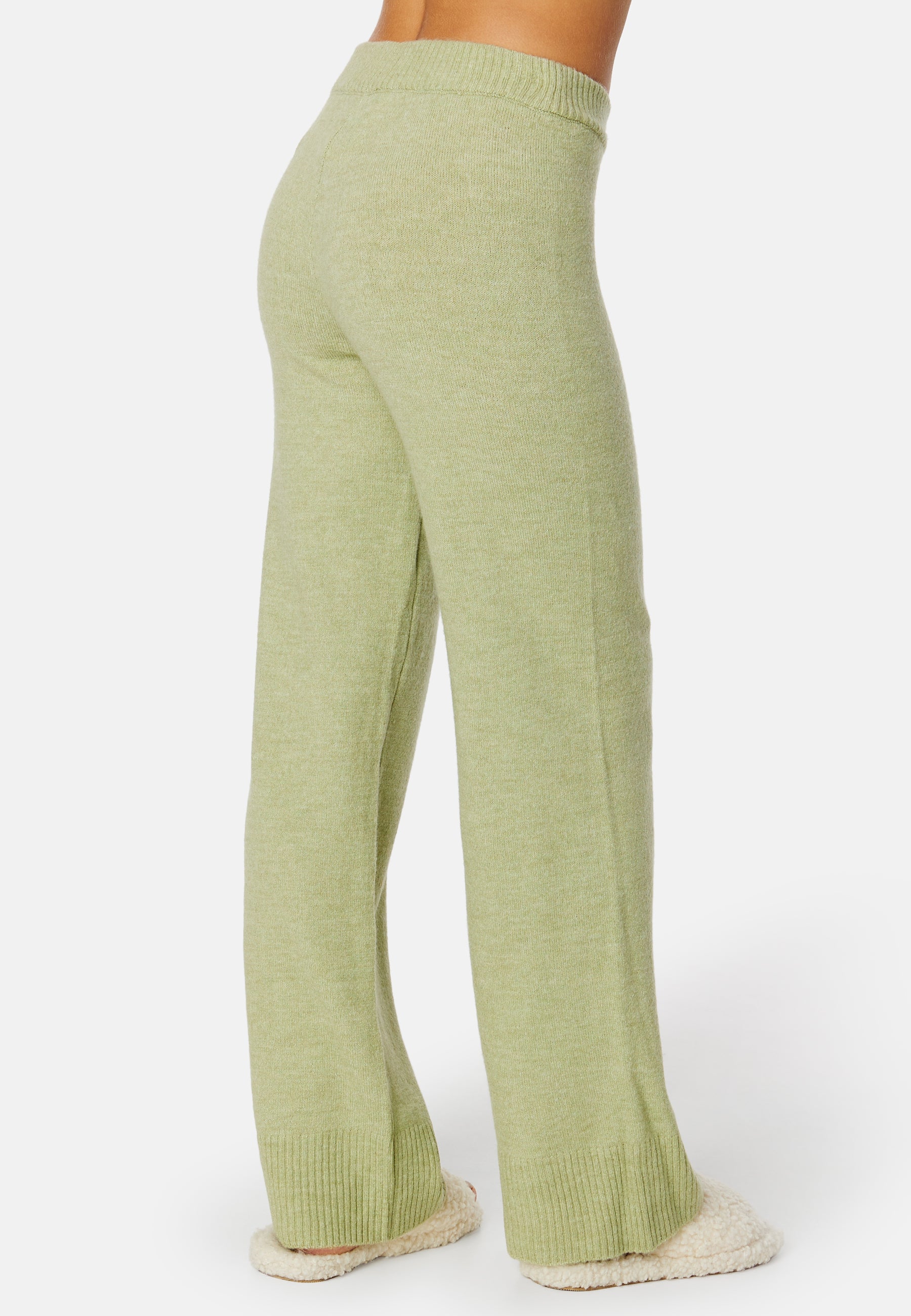 Celic HW Wide Knit Pants - Image 3