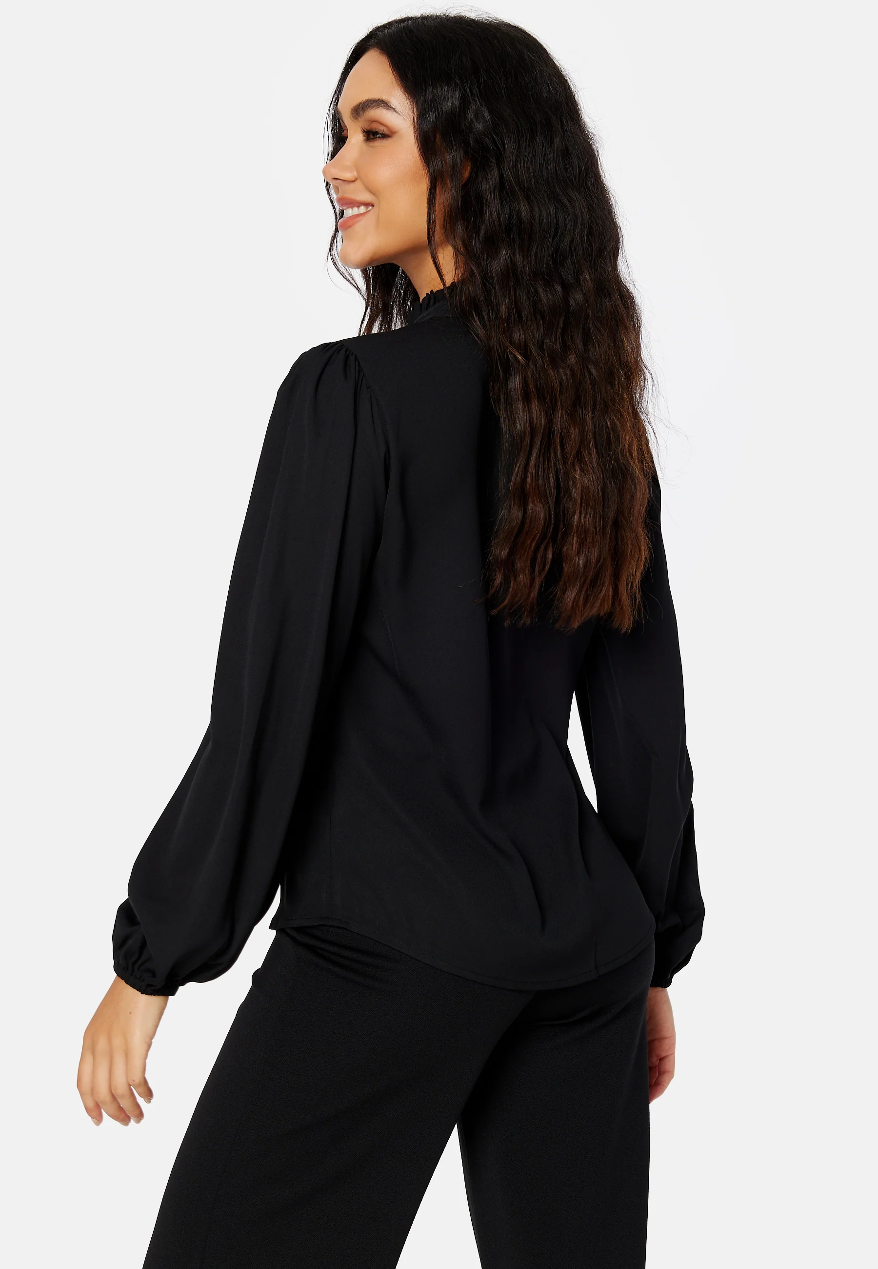 Celine Frill Collar Blouse - Image 3