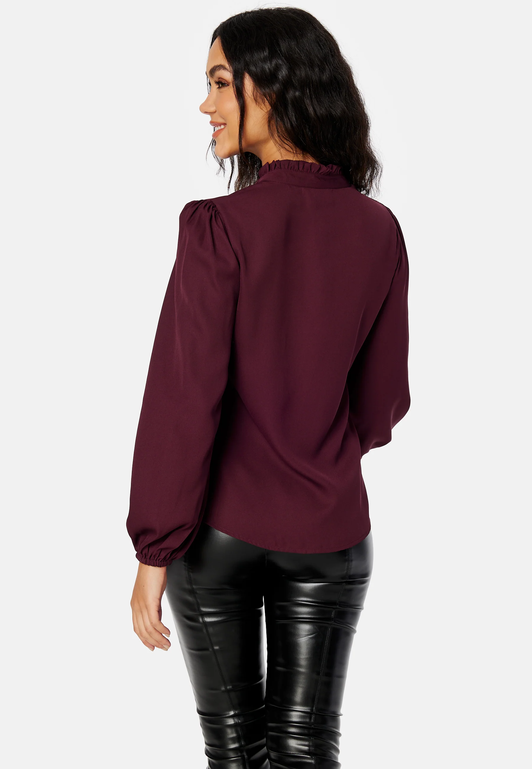 Celine Frill Collar Blouse - Image 3