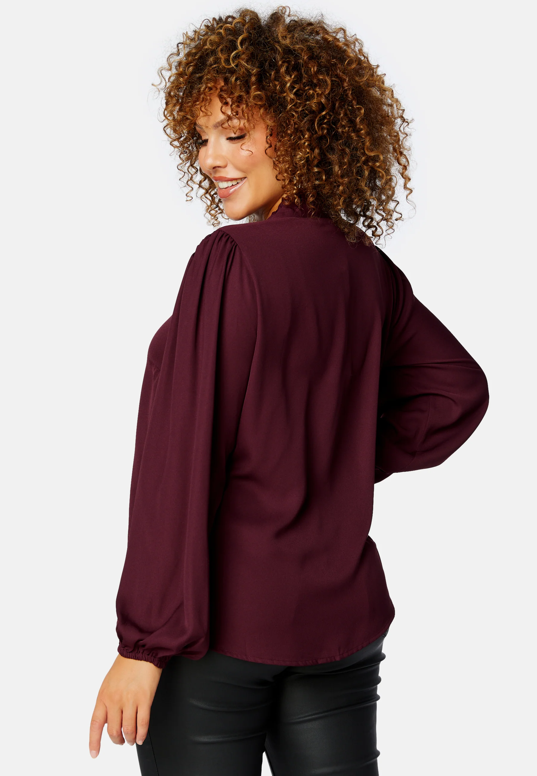 Celine Frill Collar Blouse - Image 7
