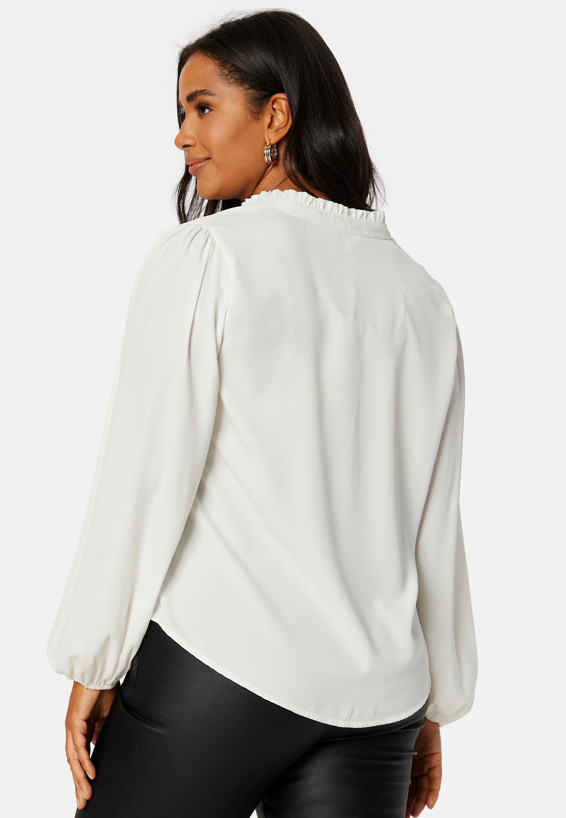 Celine Frill Collar Blouse - Image 7