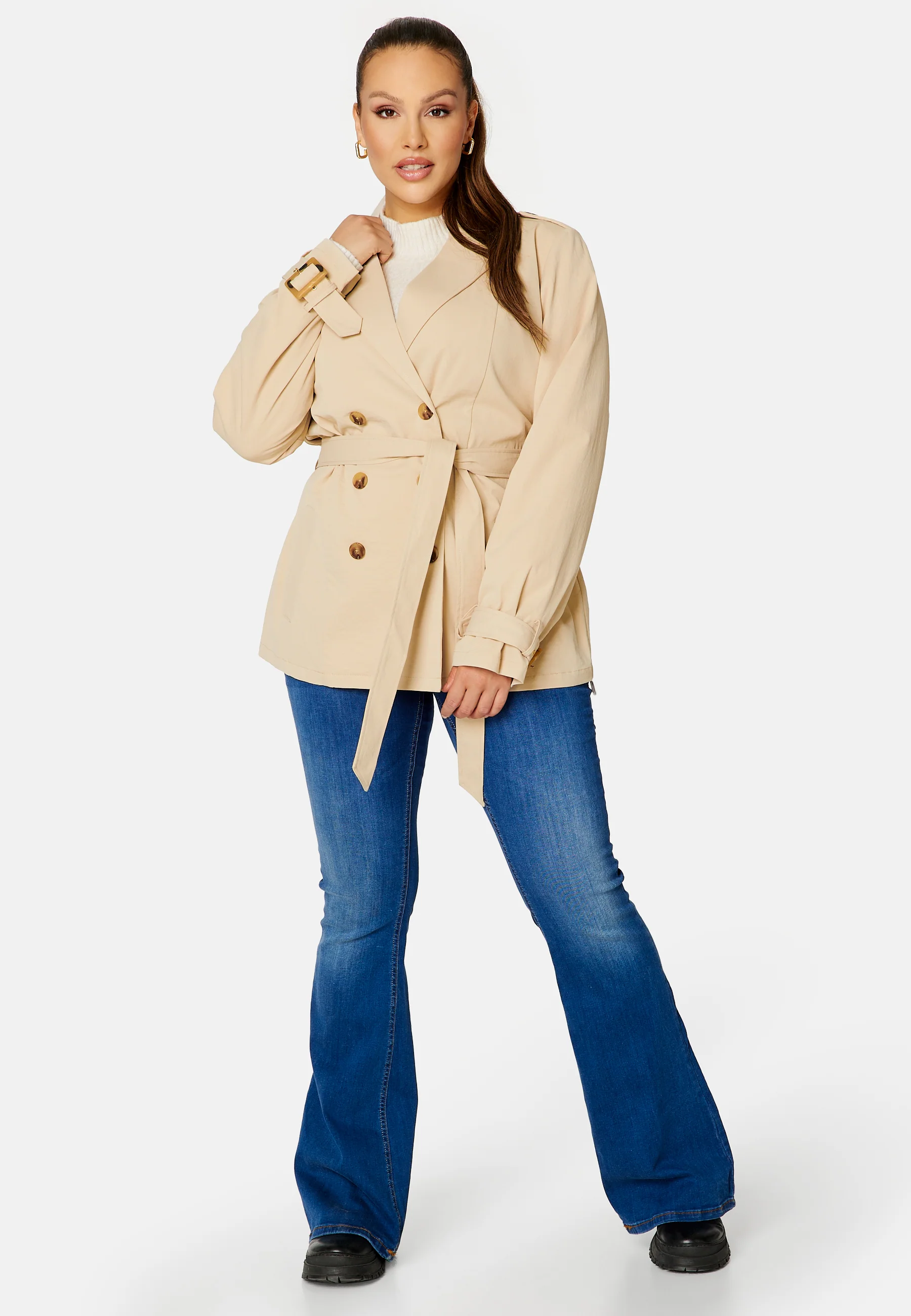 Cendra Short Trench Coat - Image 5