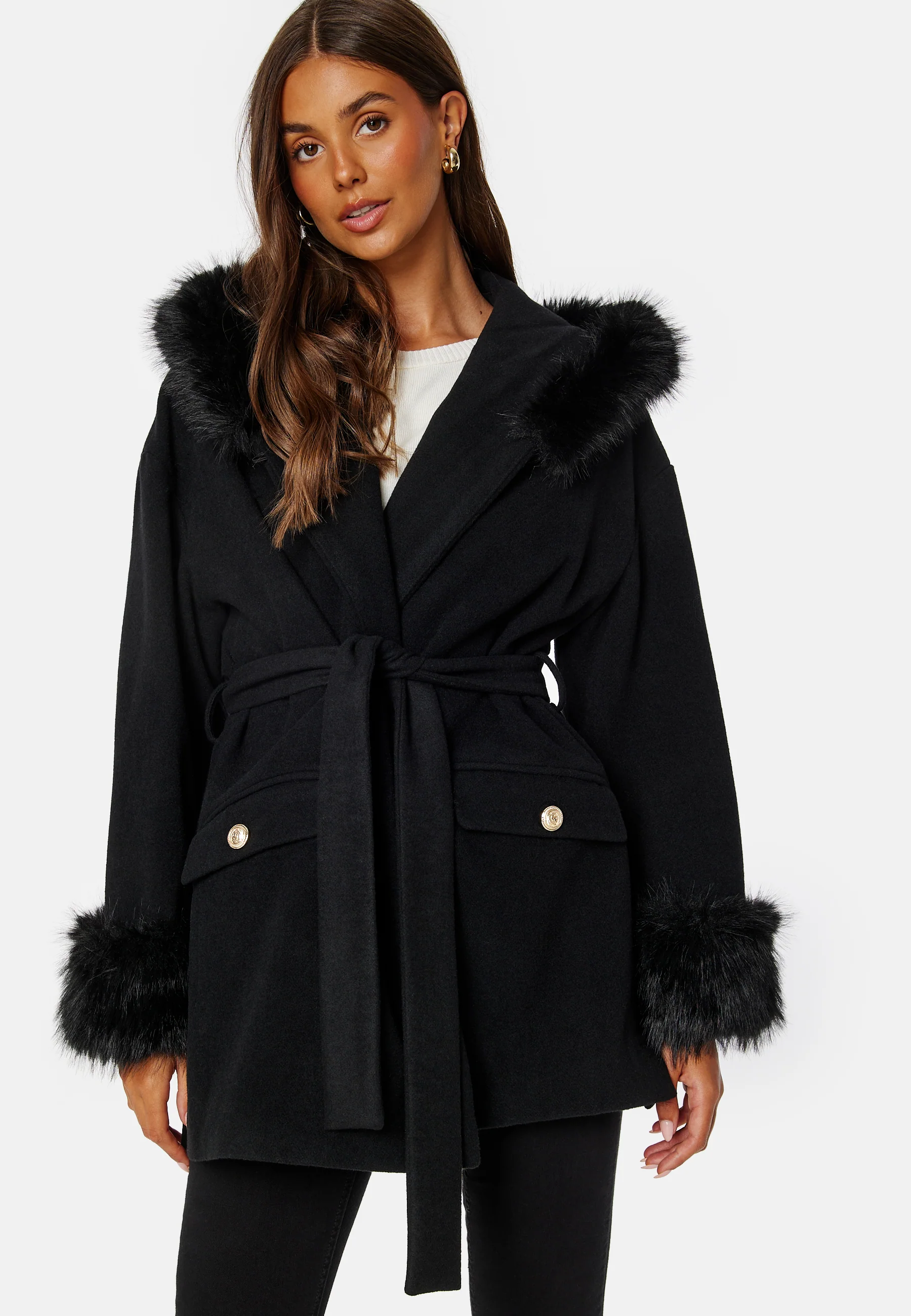 Charisma Wool Blend Coat - Image 5