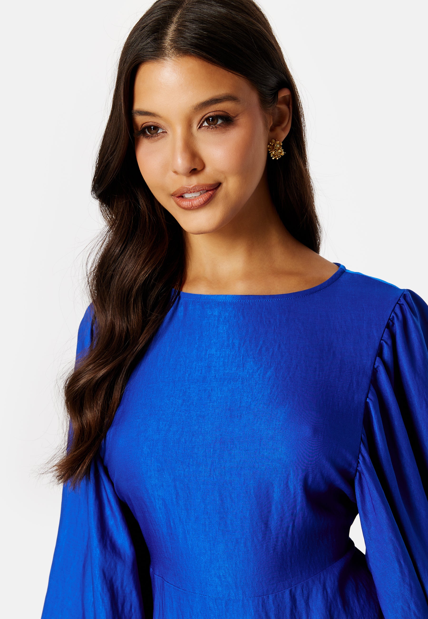 Charli Balloon Sleeve Dress - Image 4