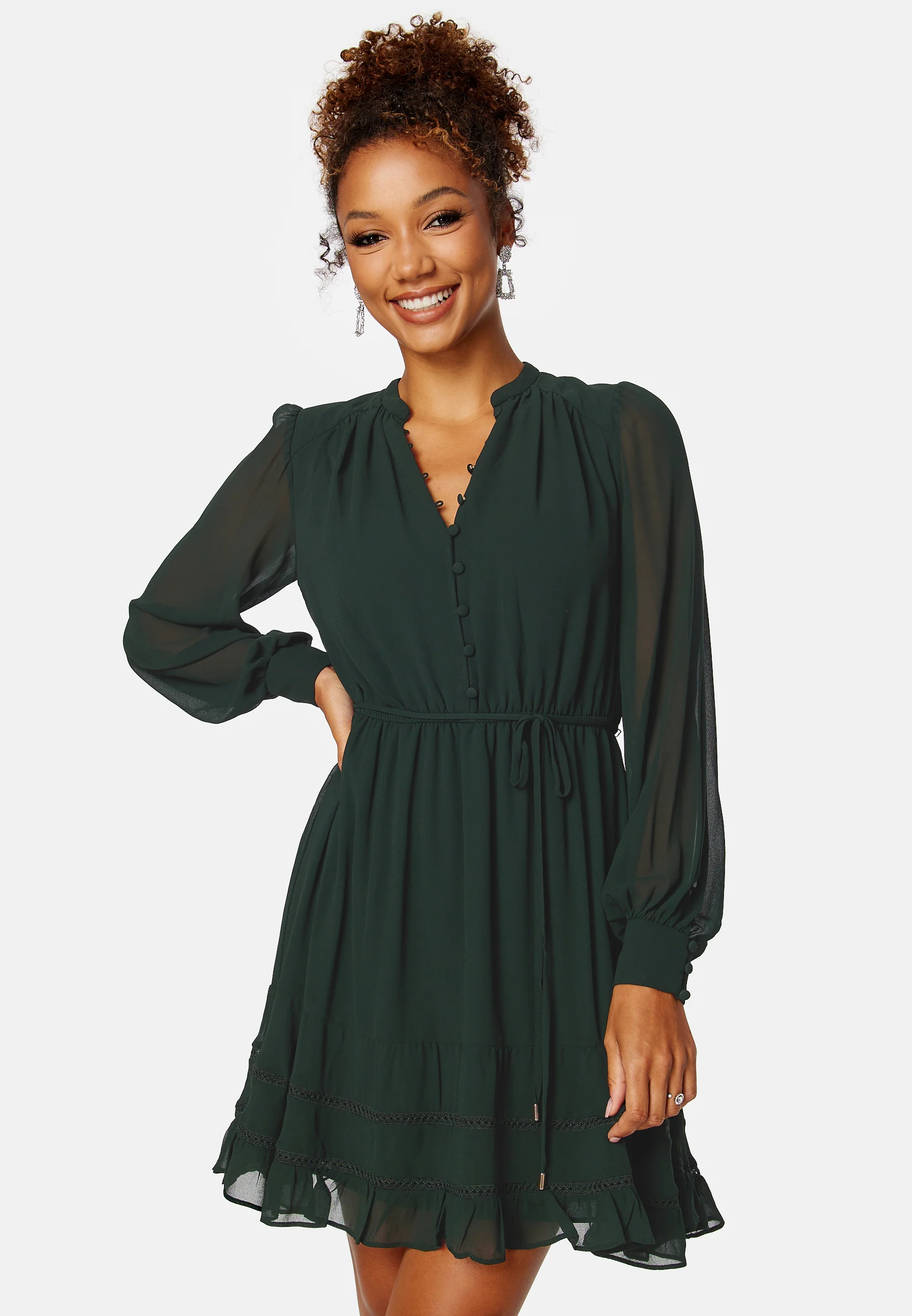 Charlotte Button Up Skater Dress