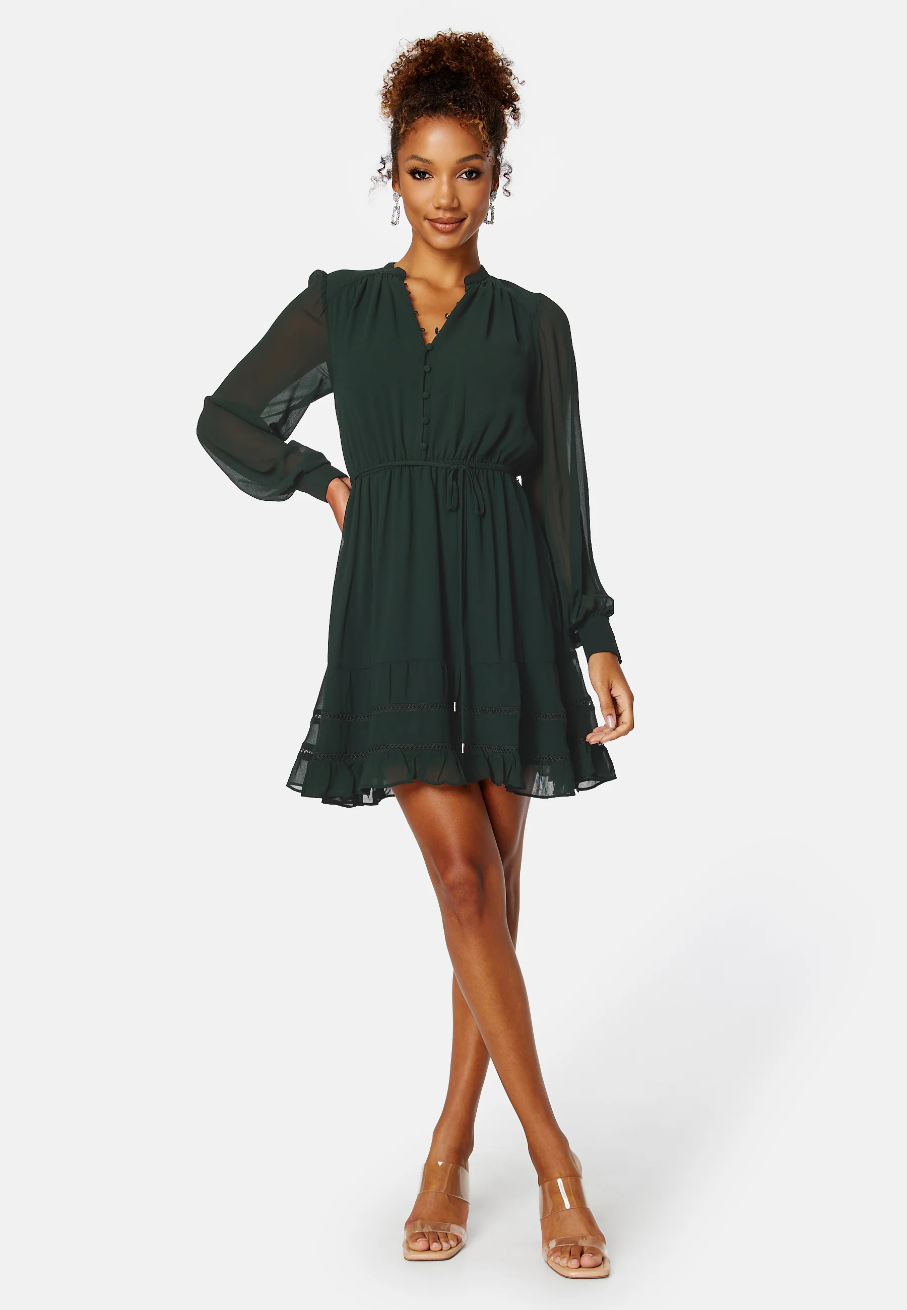 Charlotte Button Up Skater Dress - Image 2