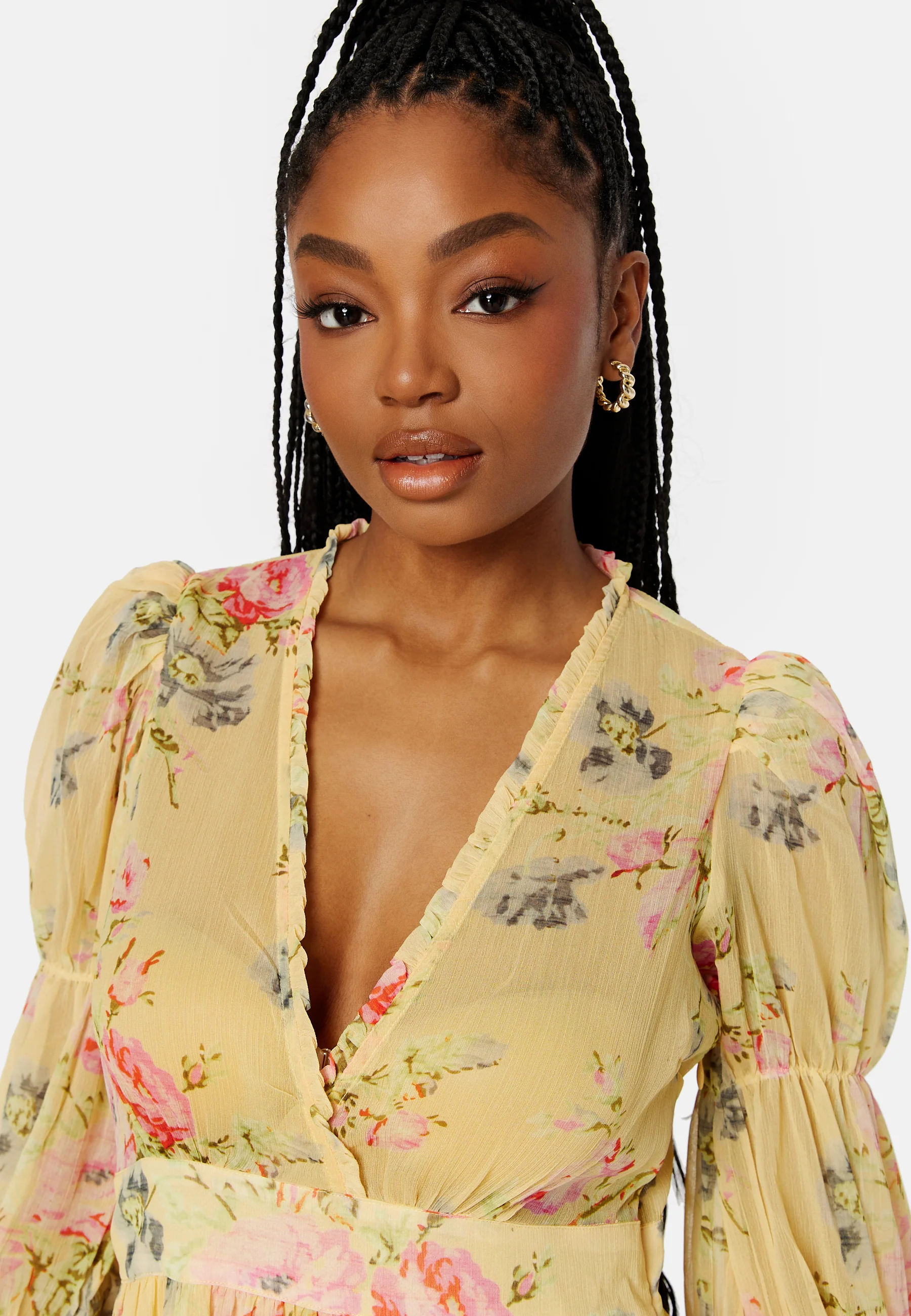 Chiffon Maxi Dress - Image 5