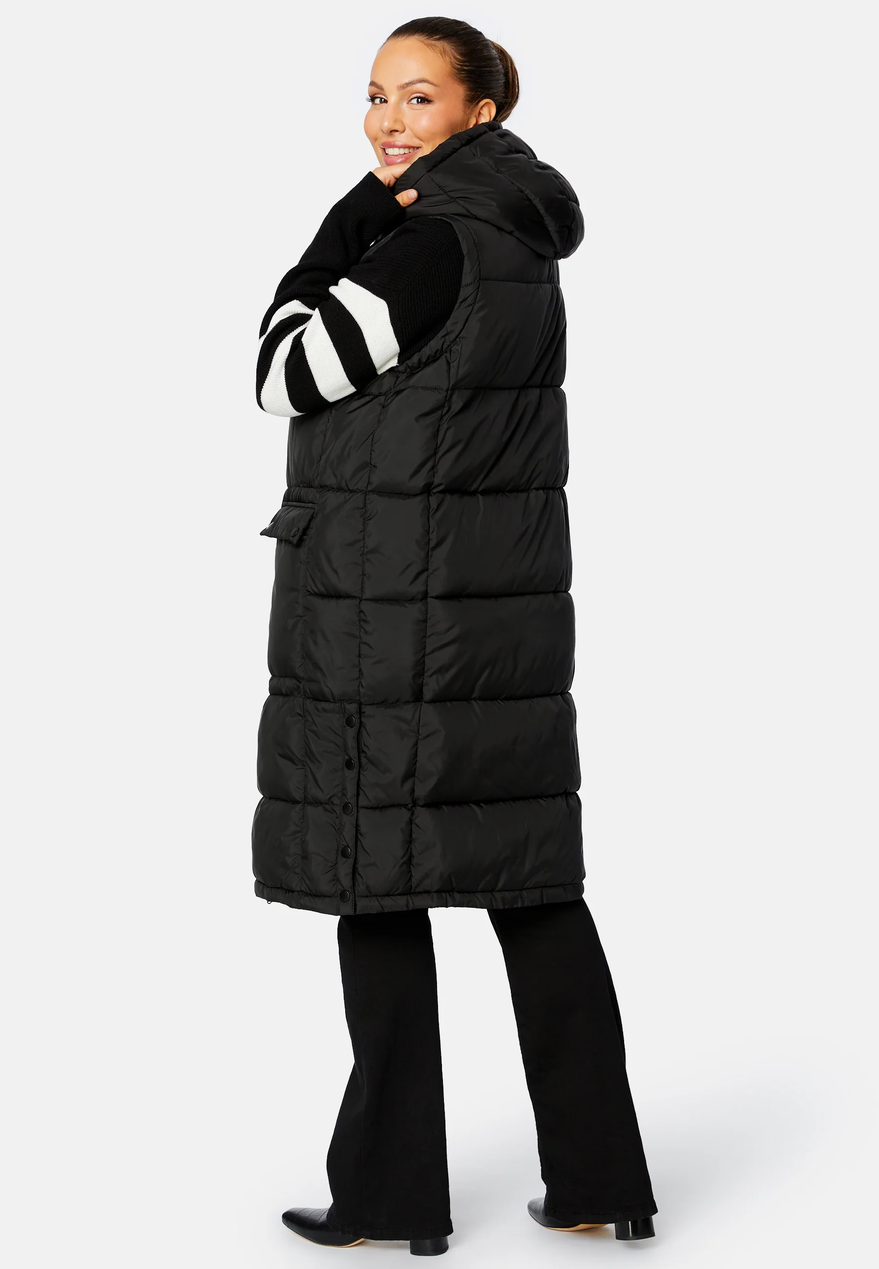 Chrissy Long Padded Vest - Image 12