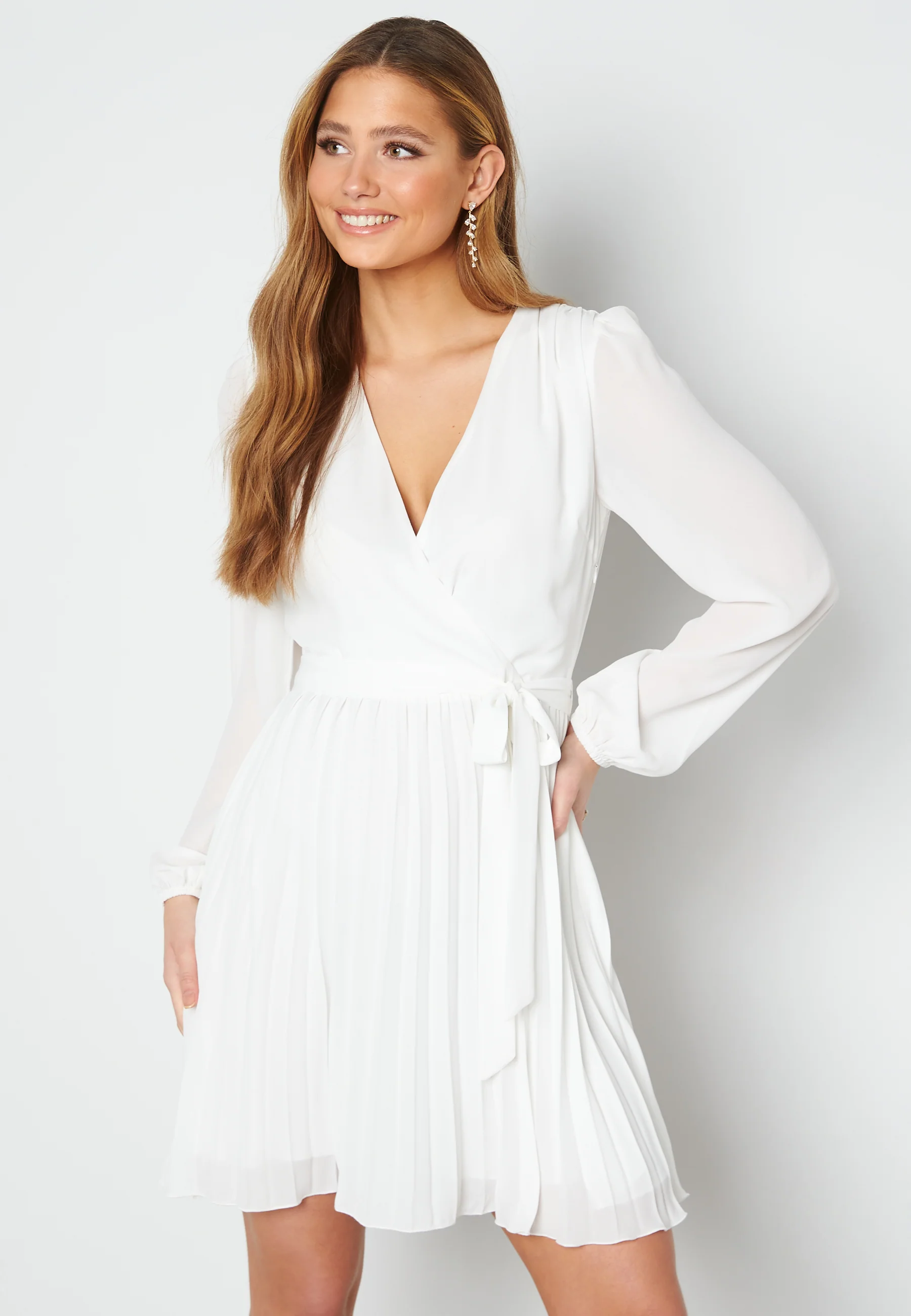 Christa Pleated Dress - Image 5