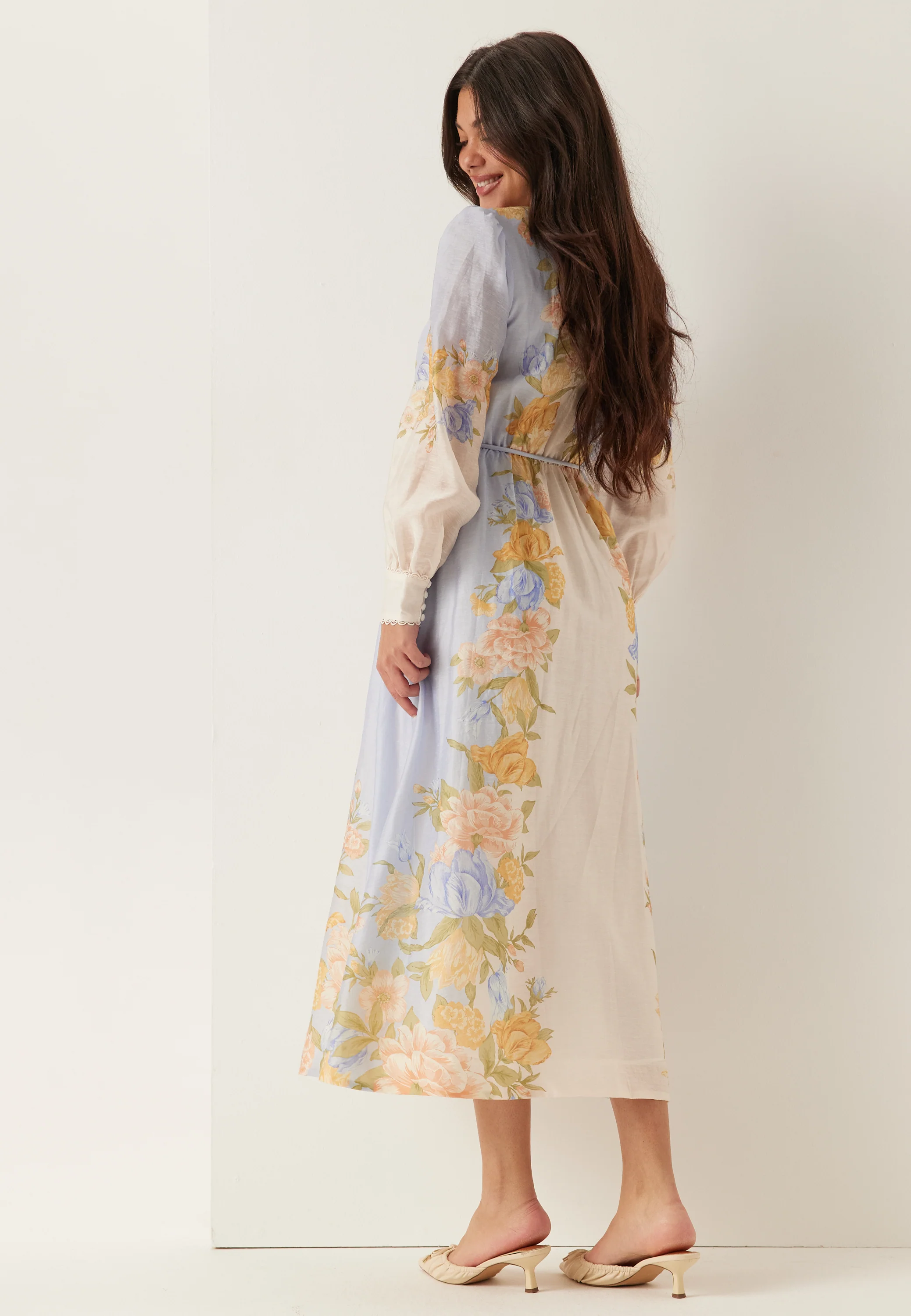 Christina Placement Print Midi - Image 2