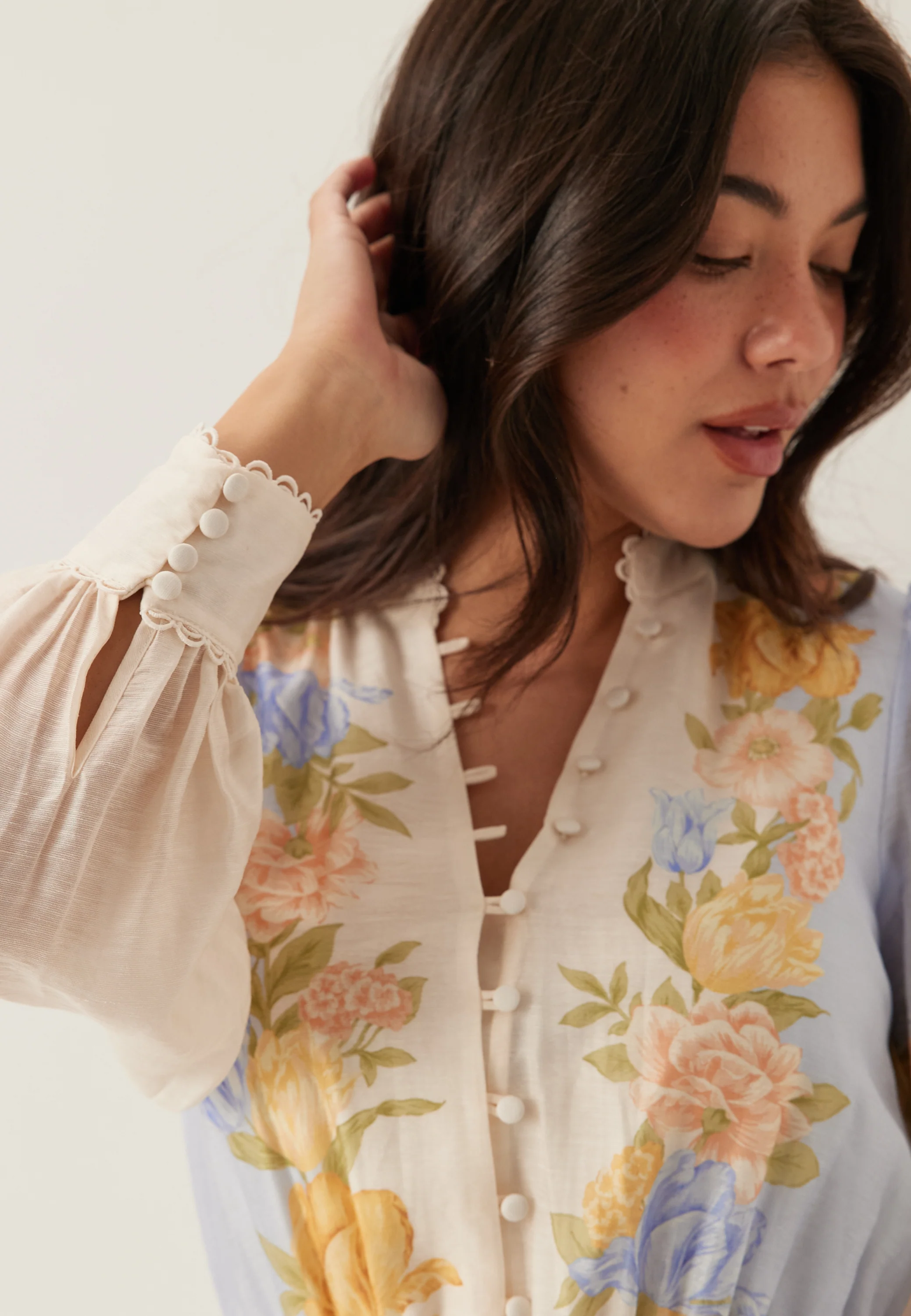 Christina Placement Print Midi - Image 4