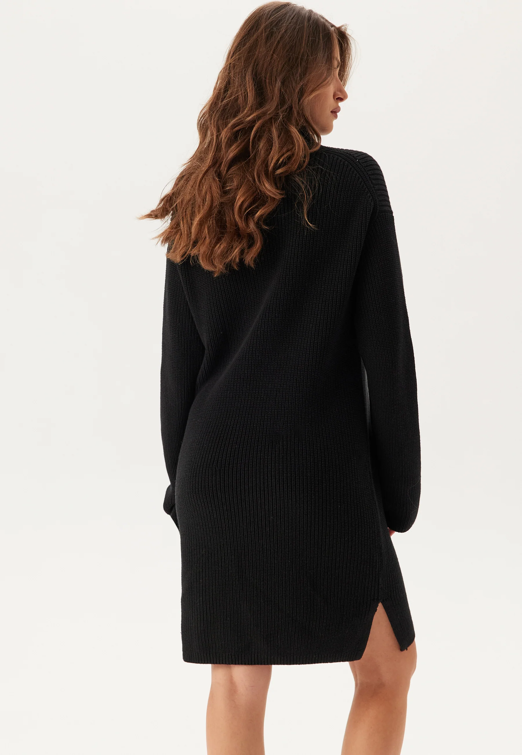 Chunky Loose Sweater Dress - Image 2
