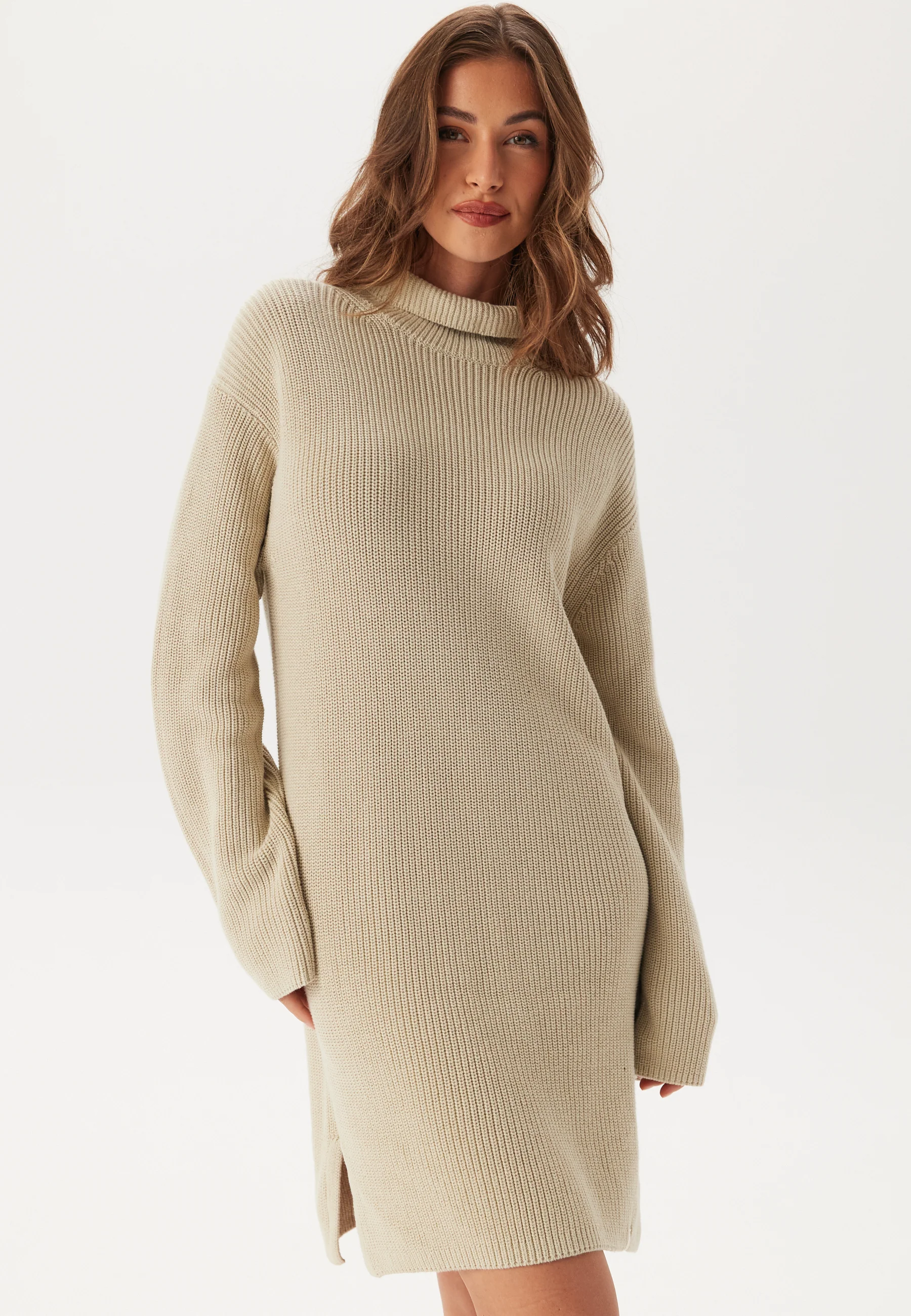 Chunky Loose Sweater Dress