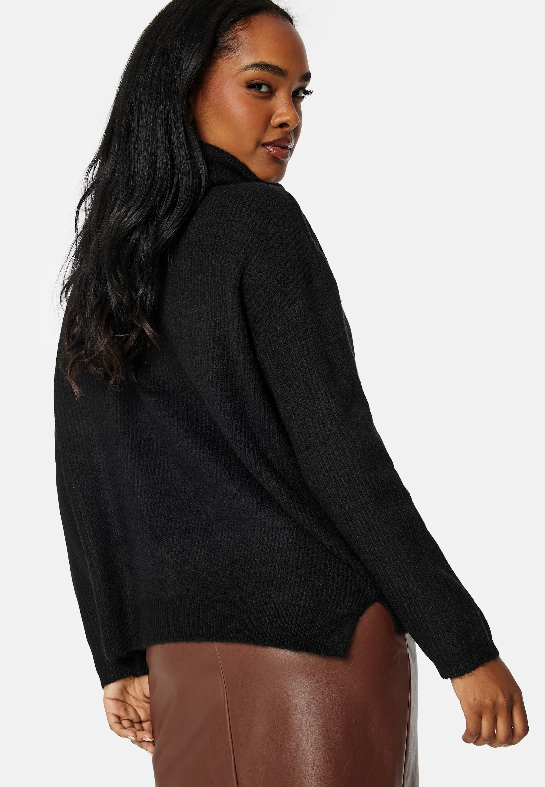 Cilia Rollneck L/S Knit Top - Image 2