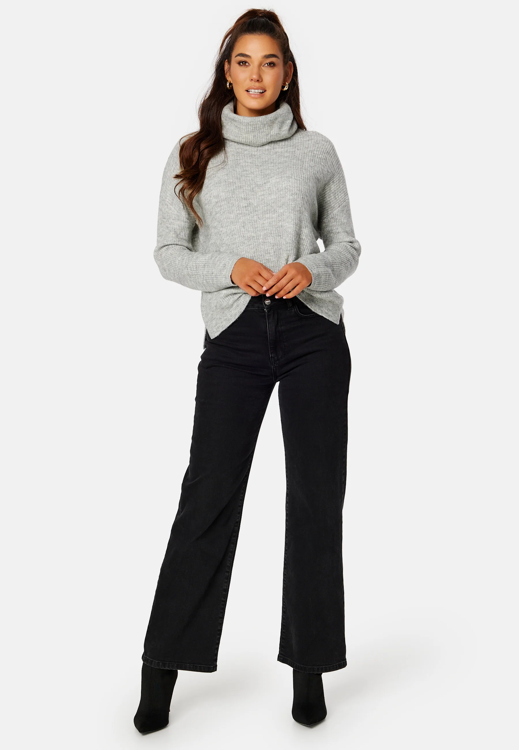 Cilia Rollneck L/S Knit Top - Image 2