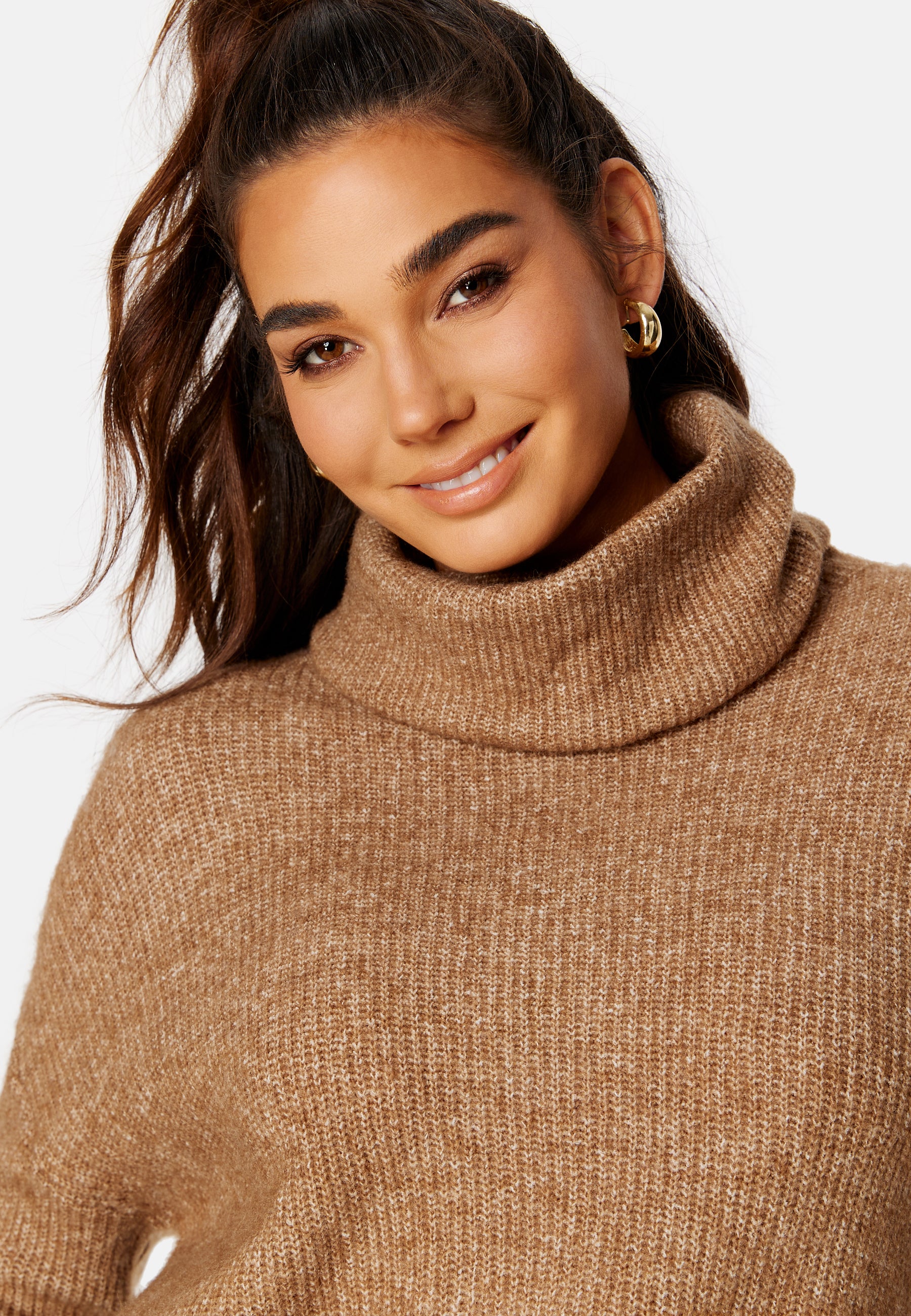 Cilia Rollneck L/S Knit Top - Image 4