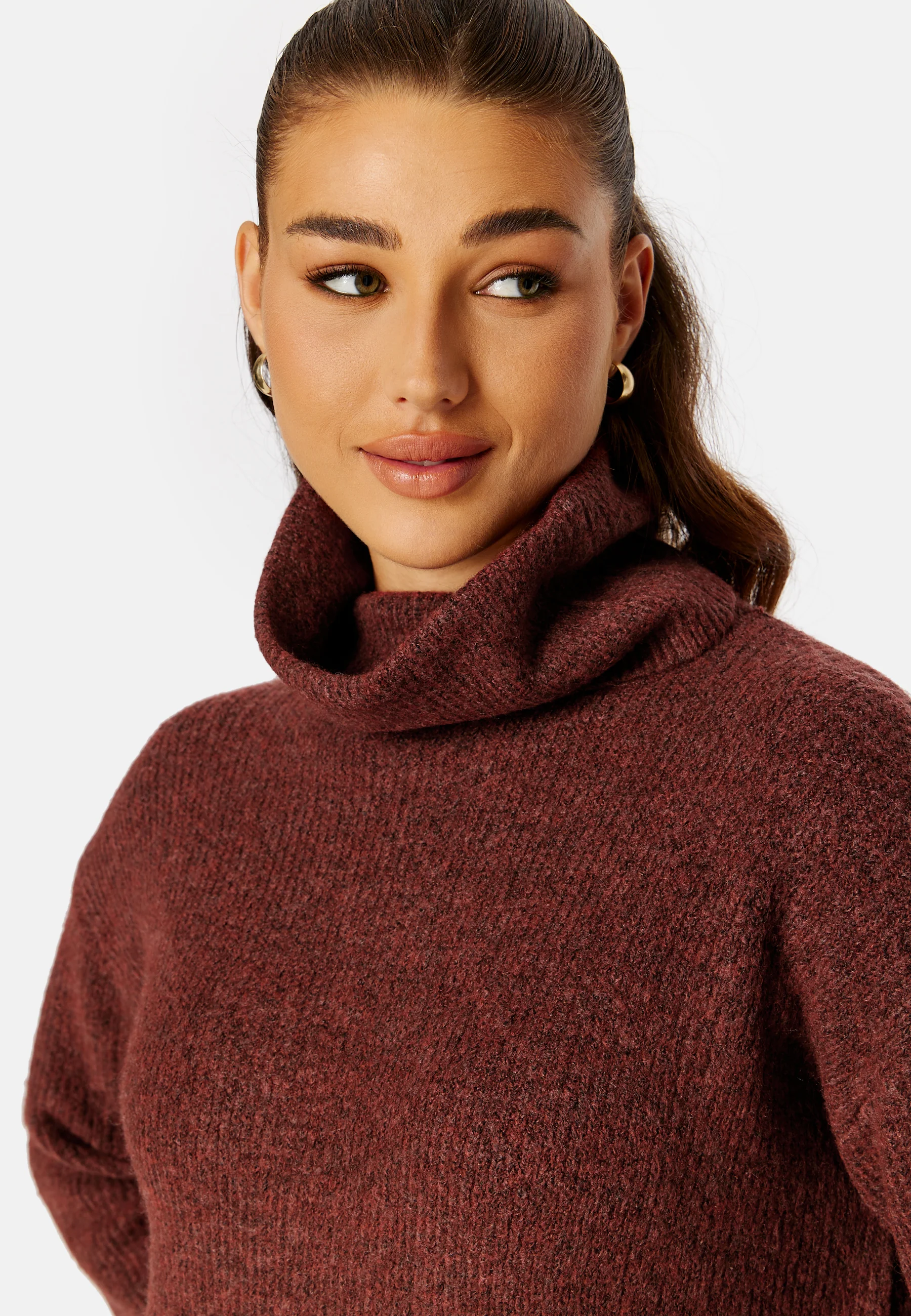 Cilia Rollneck L/S Knit Tunic - Image 4