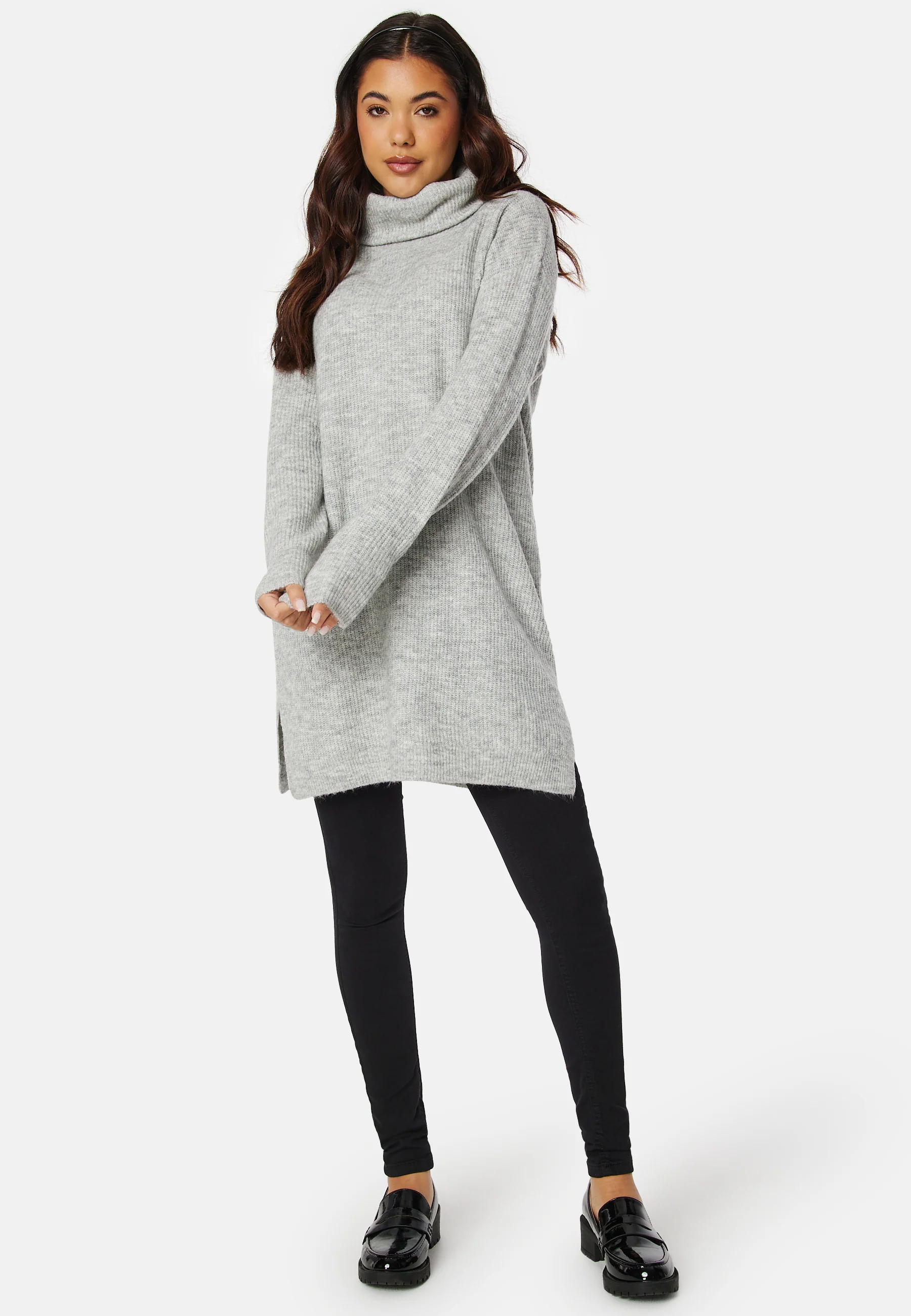 Cilia Rollneck L/S Knit Tunic - Image 3