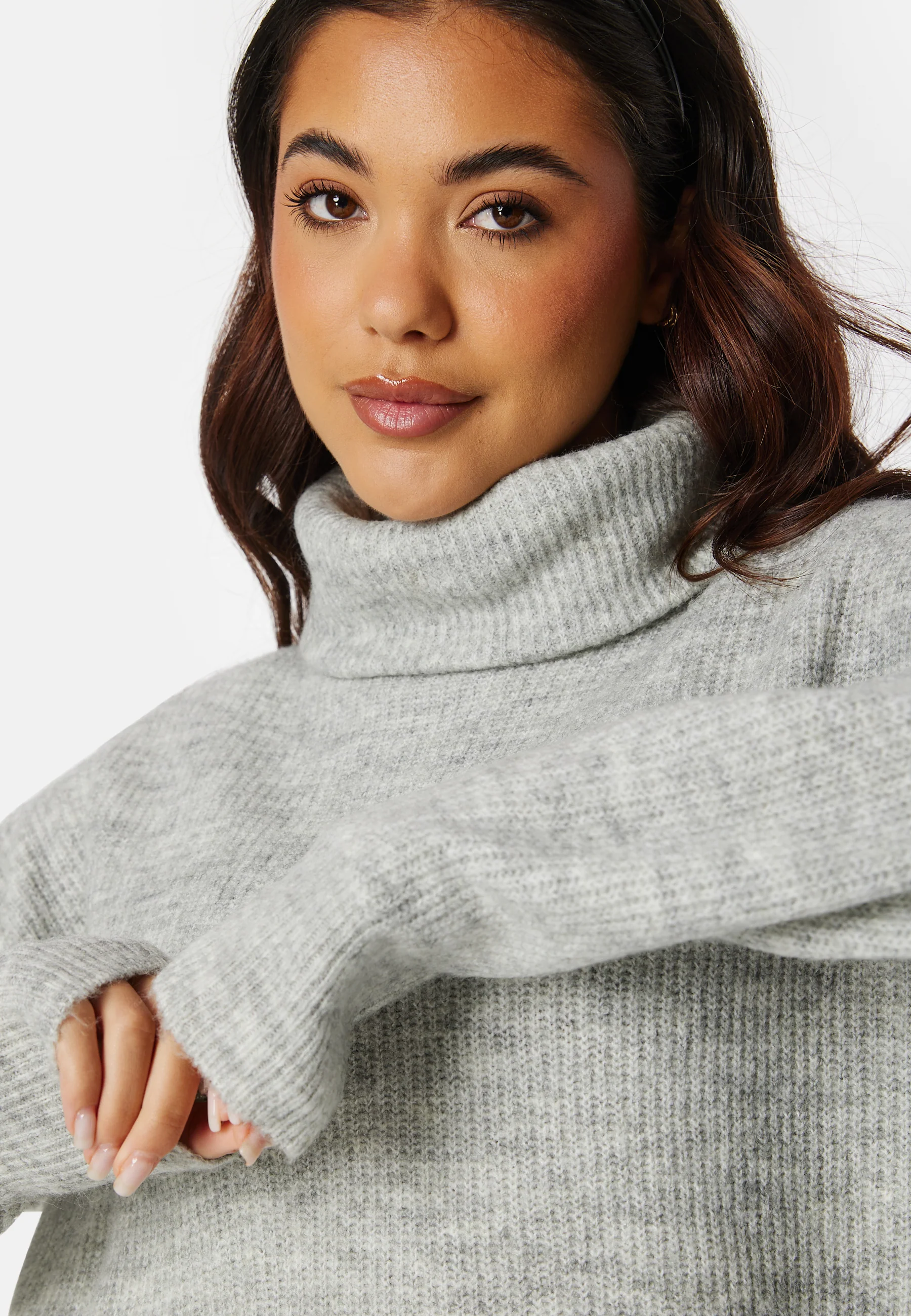 Cilia Rollneck L/S Knit Tunic - Image 4