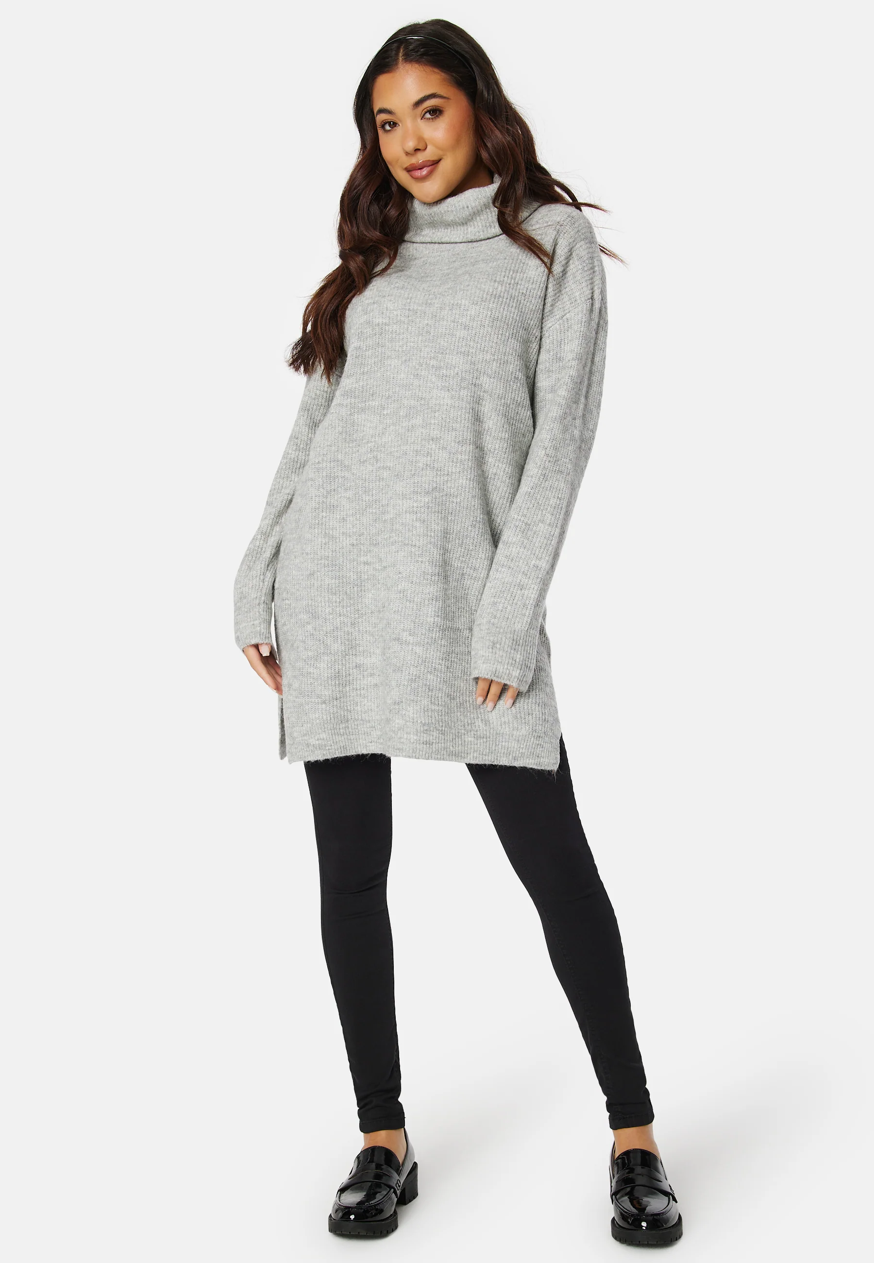 Cilia Rollneck L/S Knit Tunic - Image 5