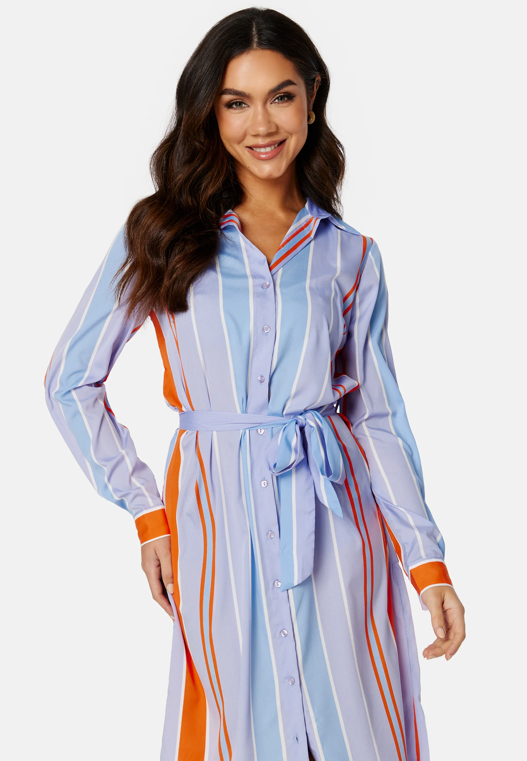 Cilla L/S Shirt Dress - Image 4