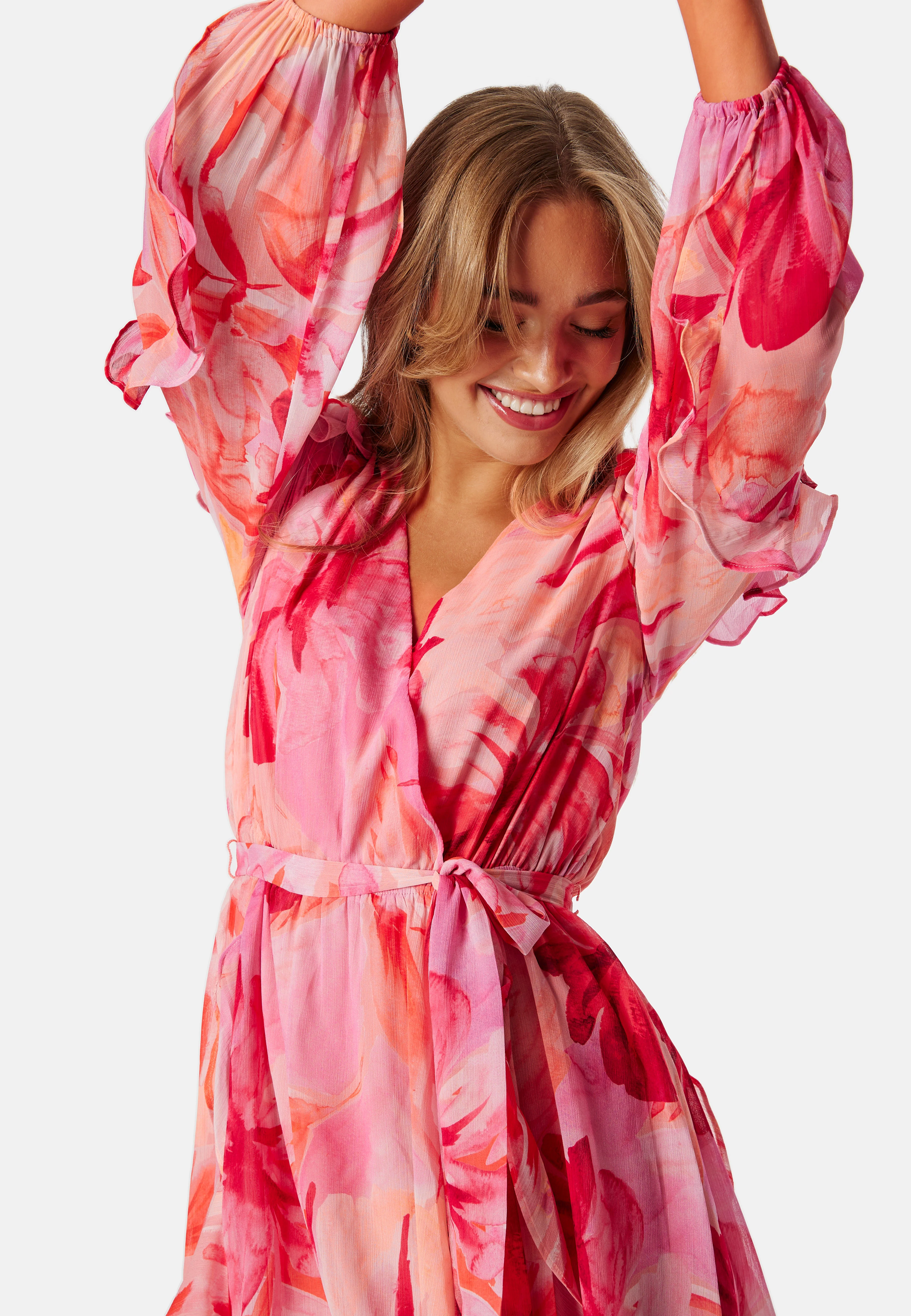 Cinzia Ruffle Mini Dress - Image 4