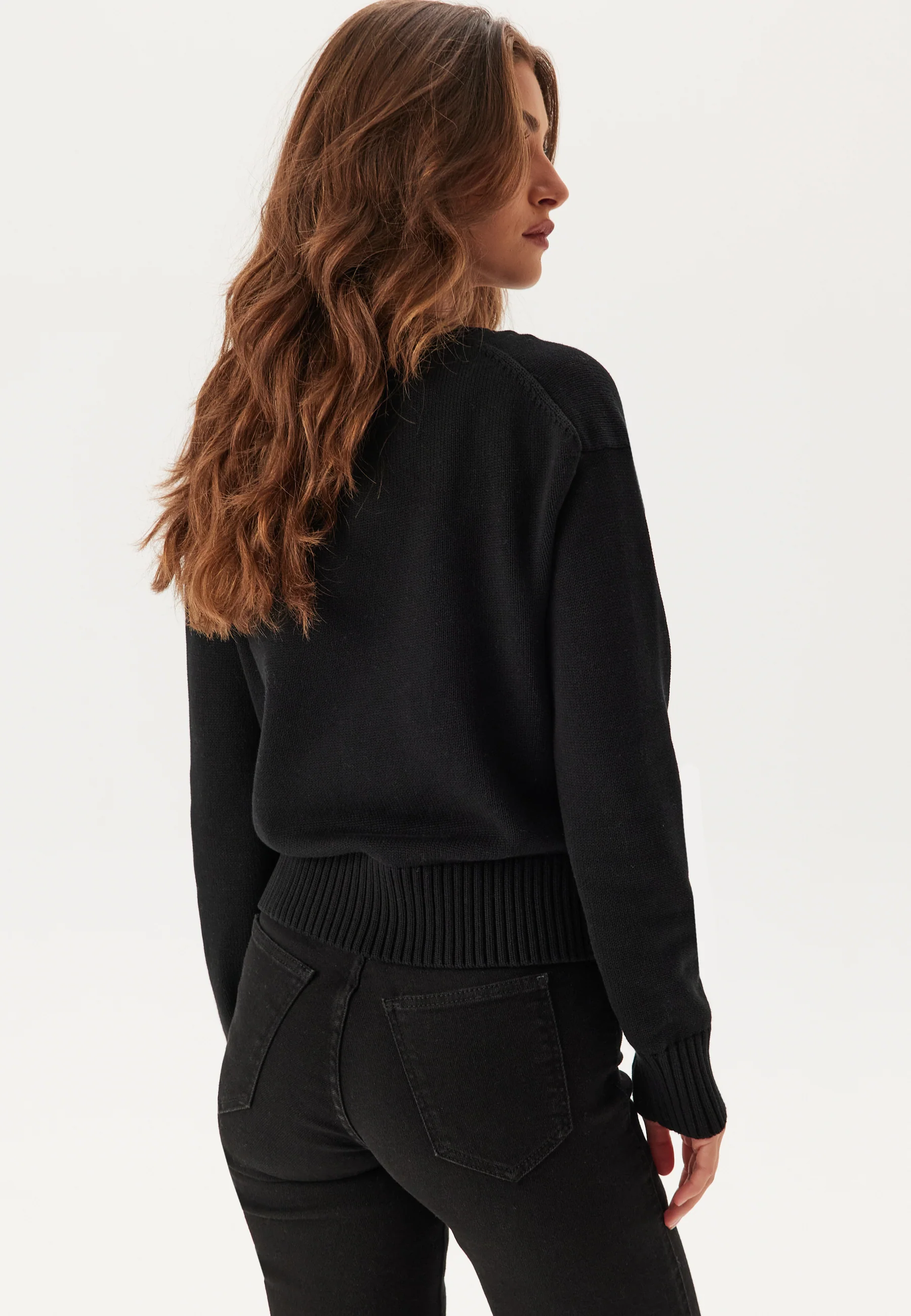 Ck Embro Badge V-neck Sweater - Image 3