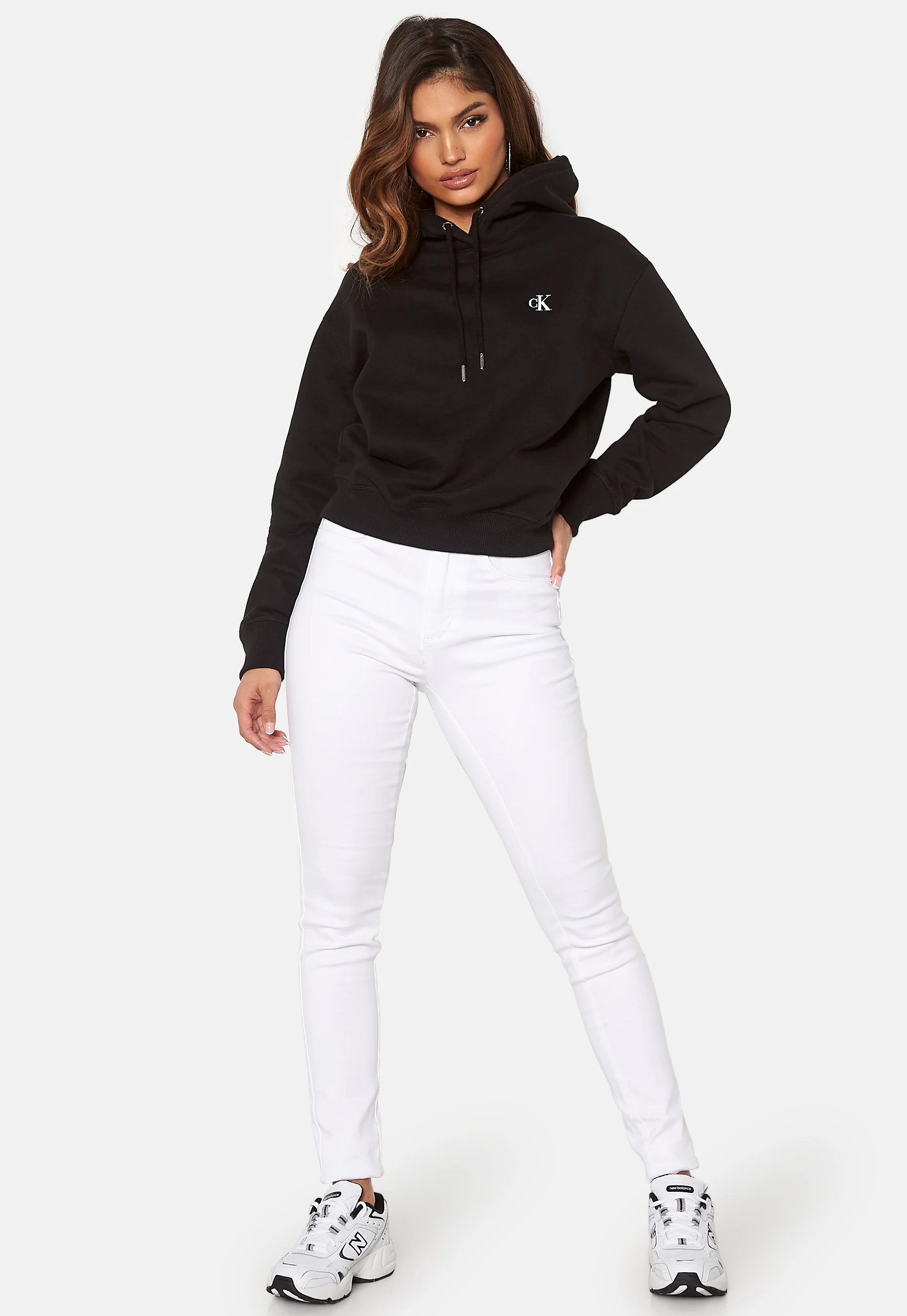 CK Embroidery Hoodie - Image 3