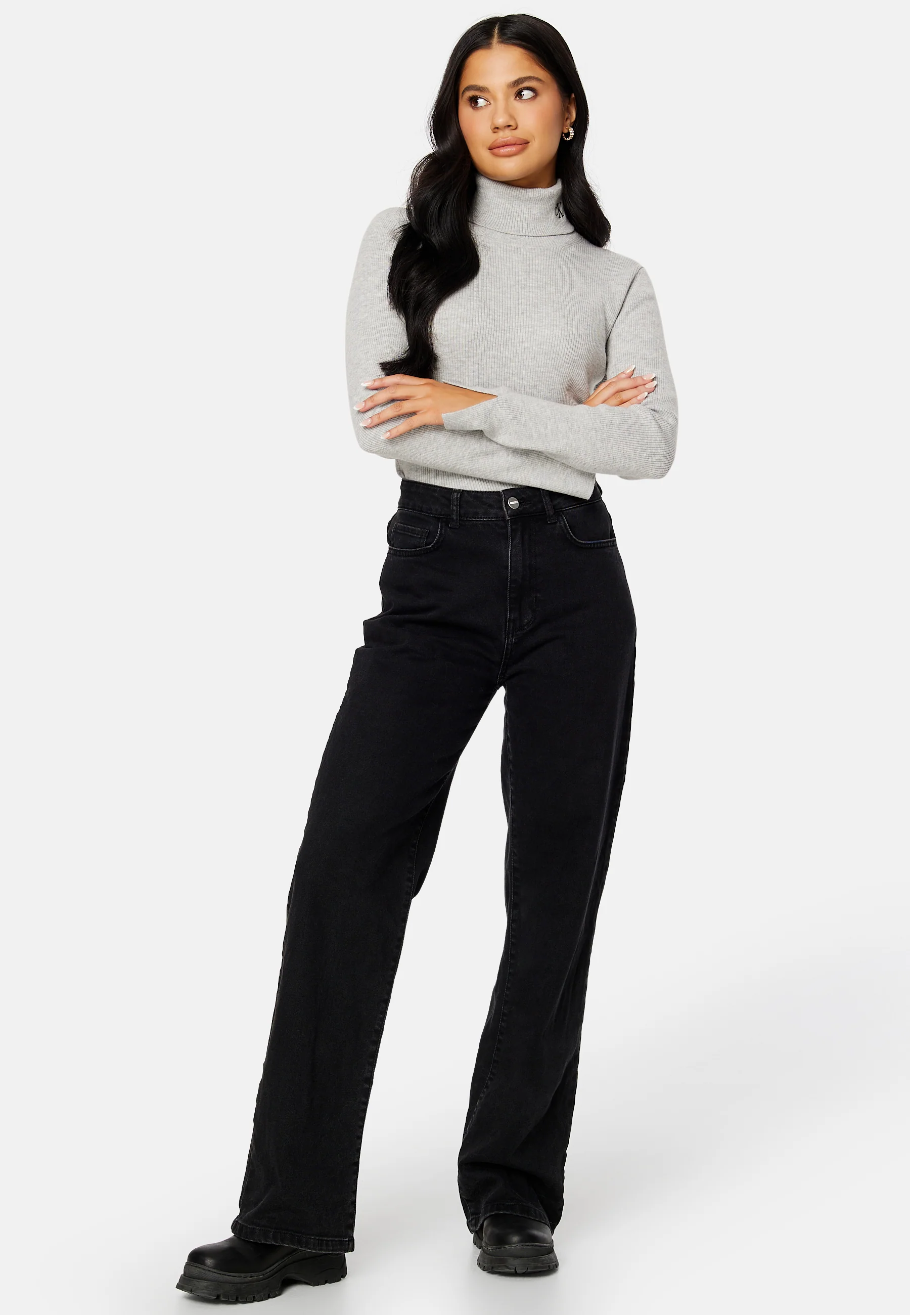 CK Tight Roll Neck Sweater - Image 2