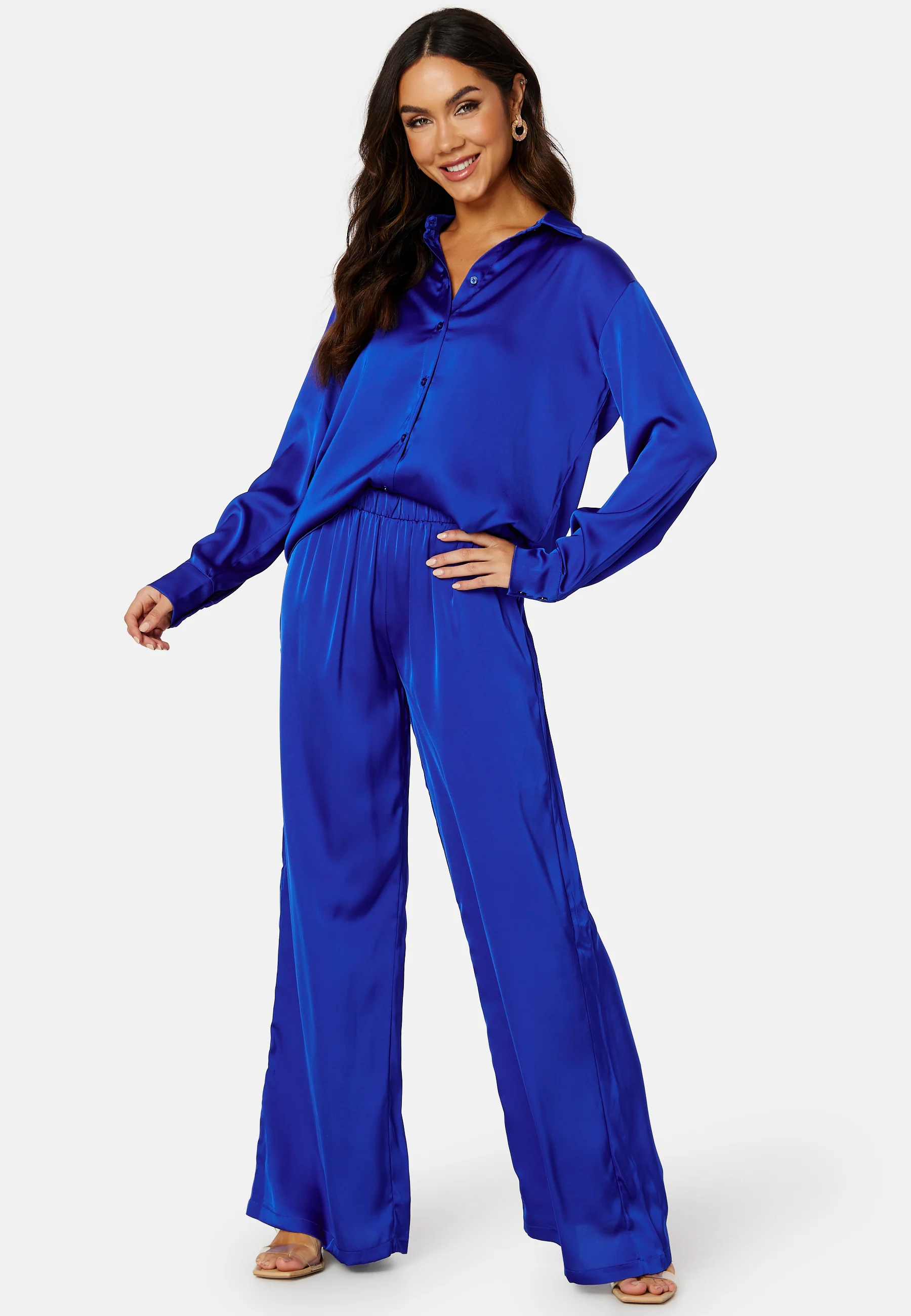 Clair L/S Sateen Shirt - Image 5