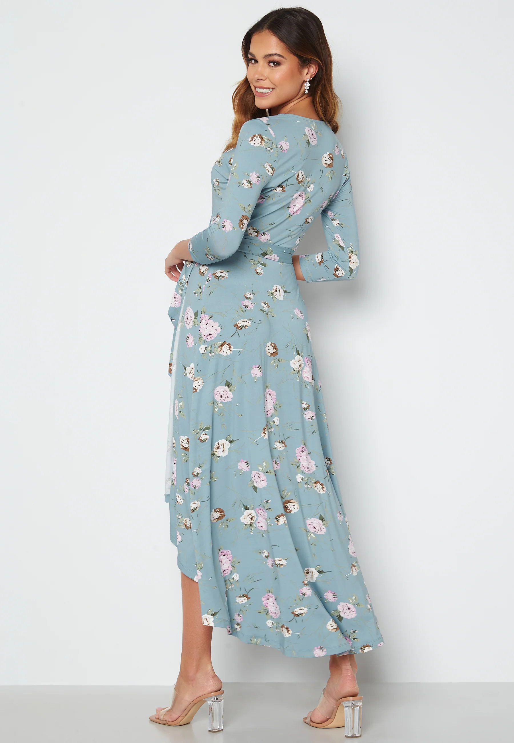 Clara 3/4 high low dress - Image 2
