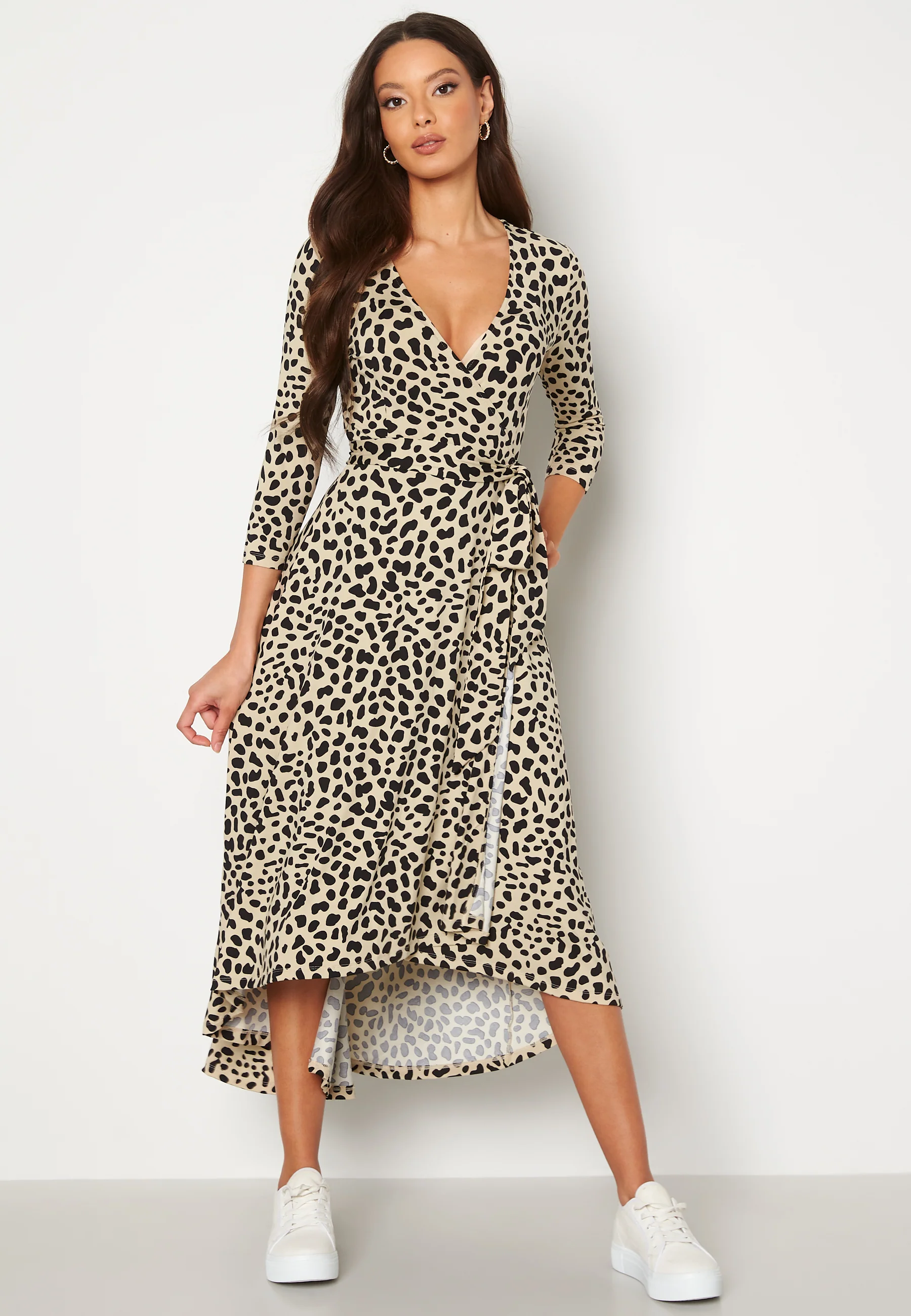 Clara high low dress