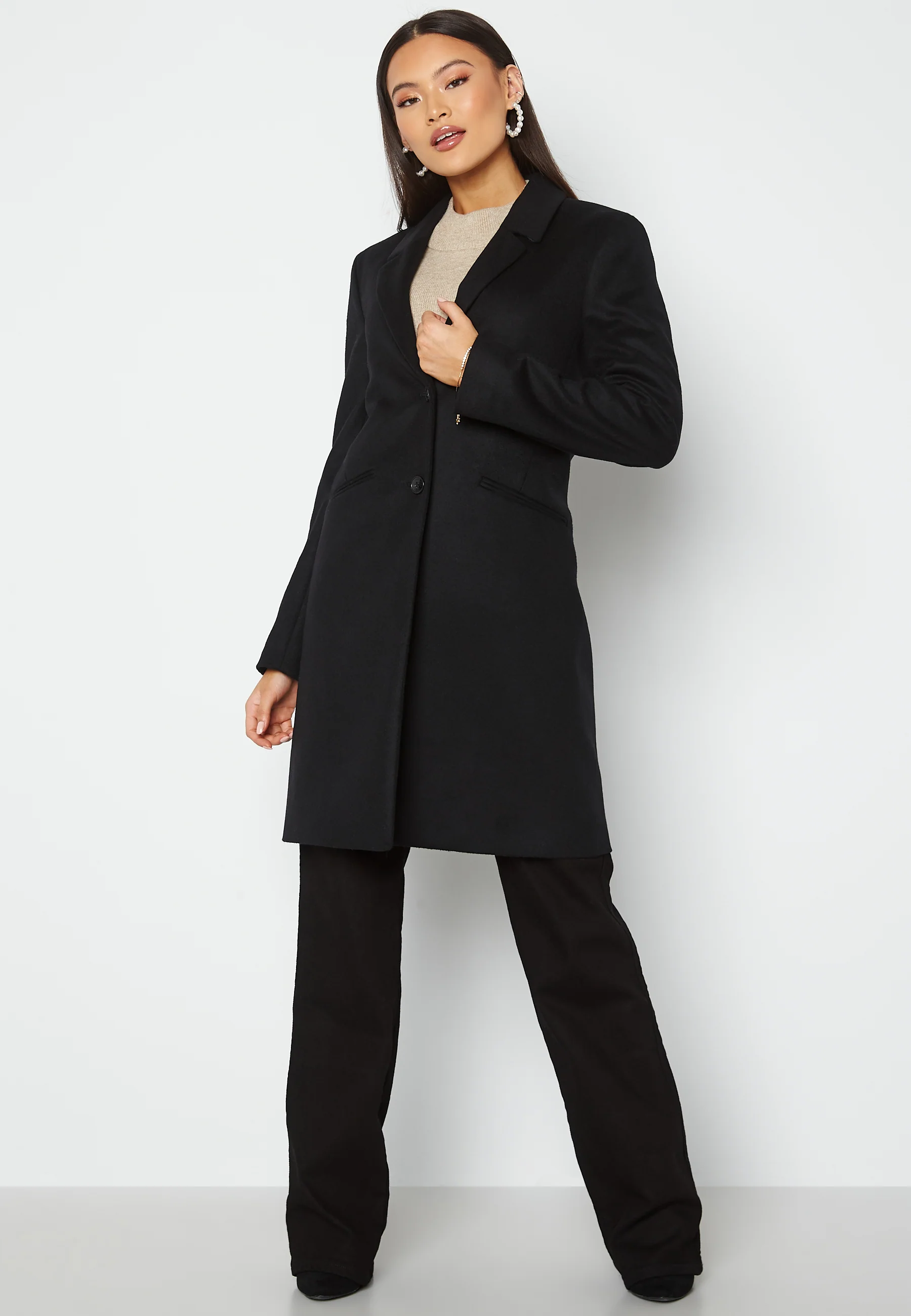 Classic Tailored Coat - Image 3
