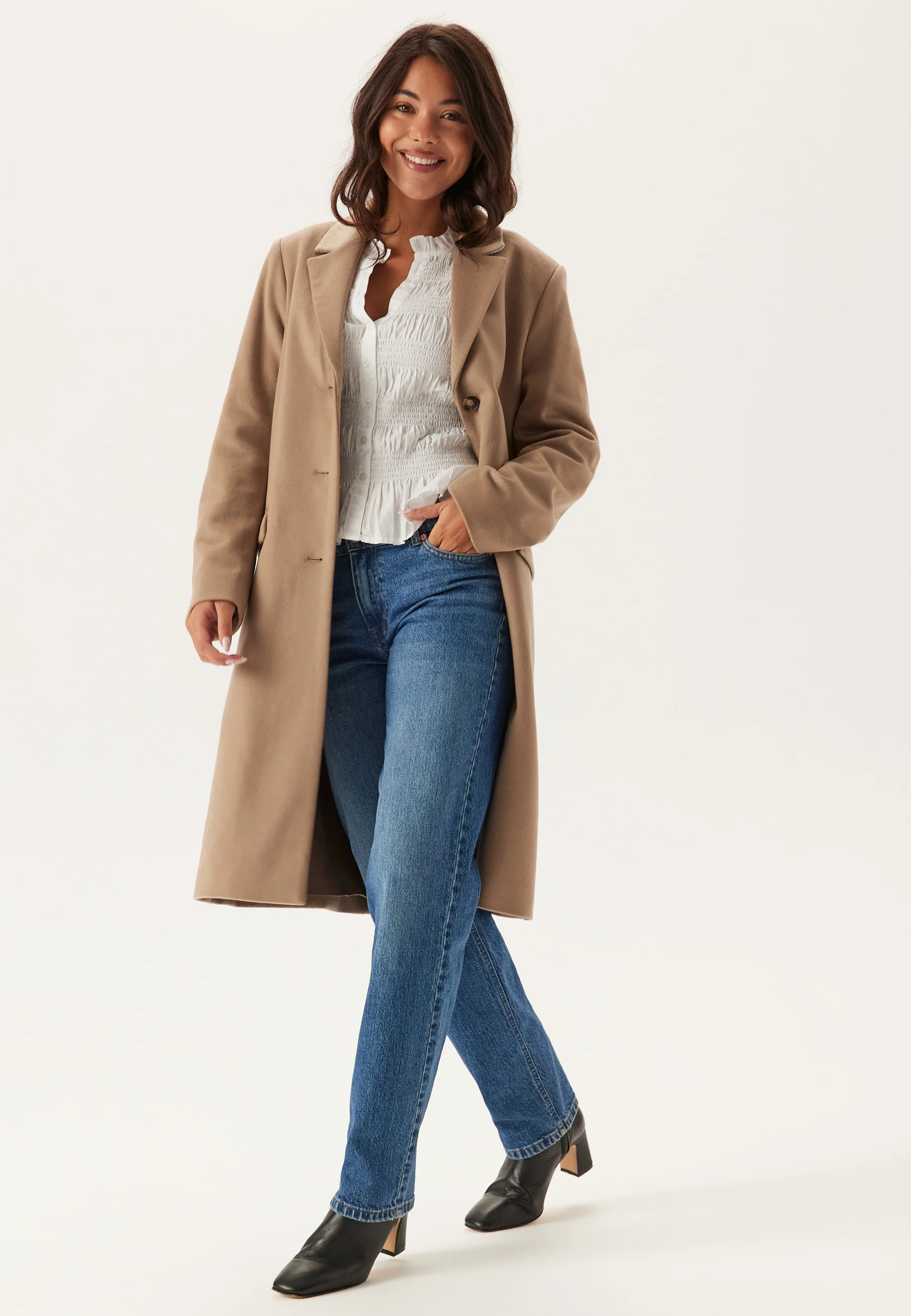 Classic Tailored Wool Blend Co - Image 3