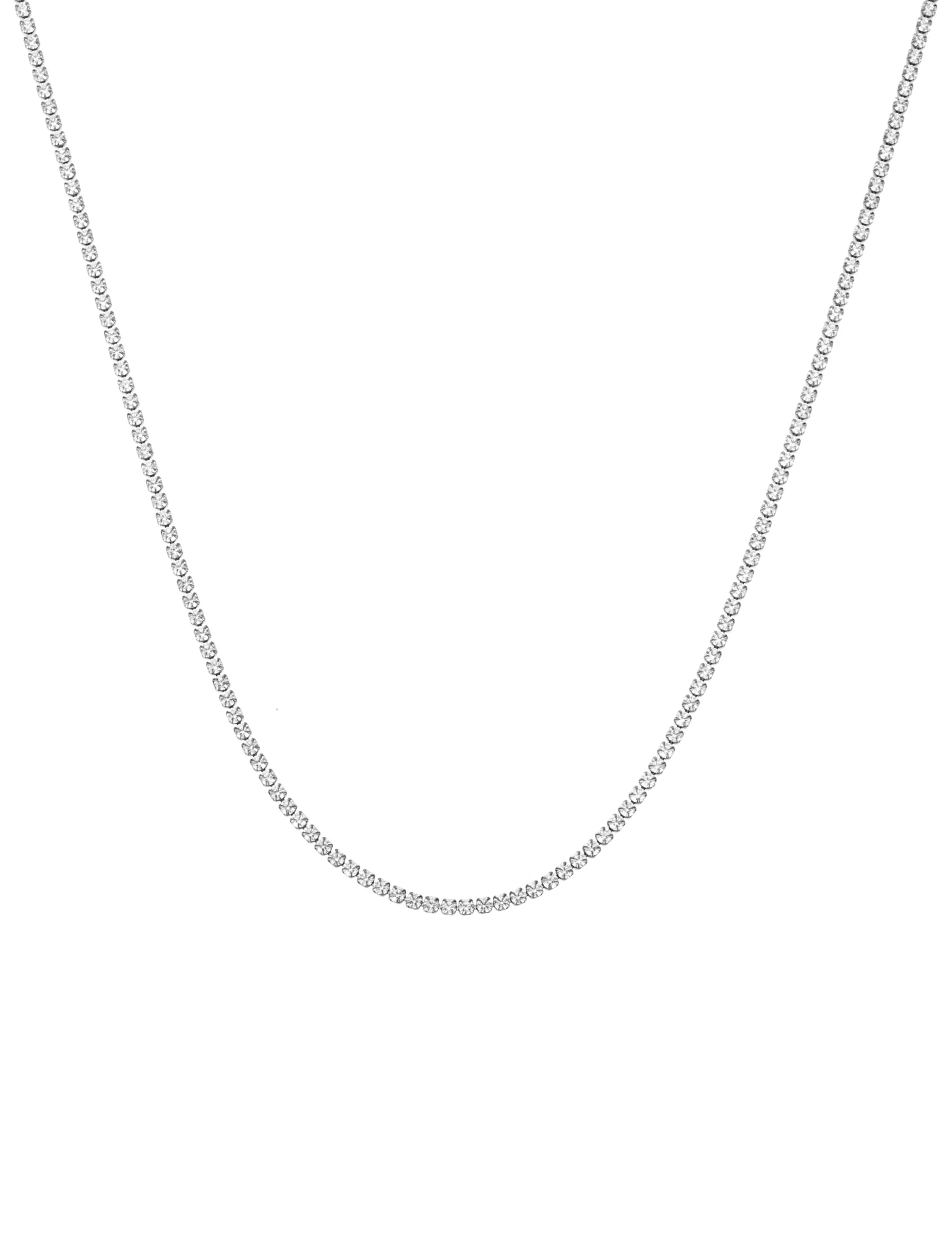 Cloé Tennisnecklace Steel - Image 2