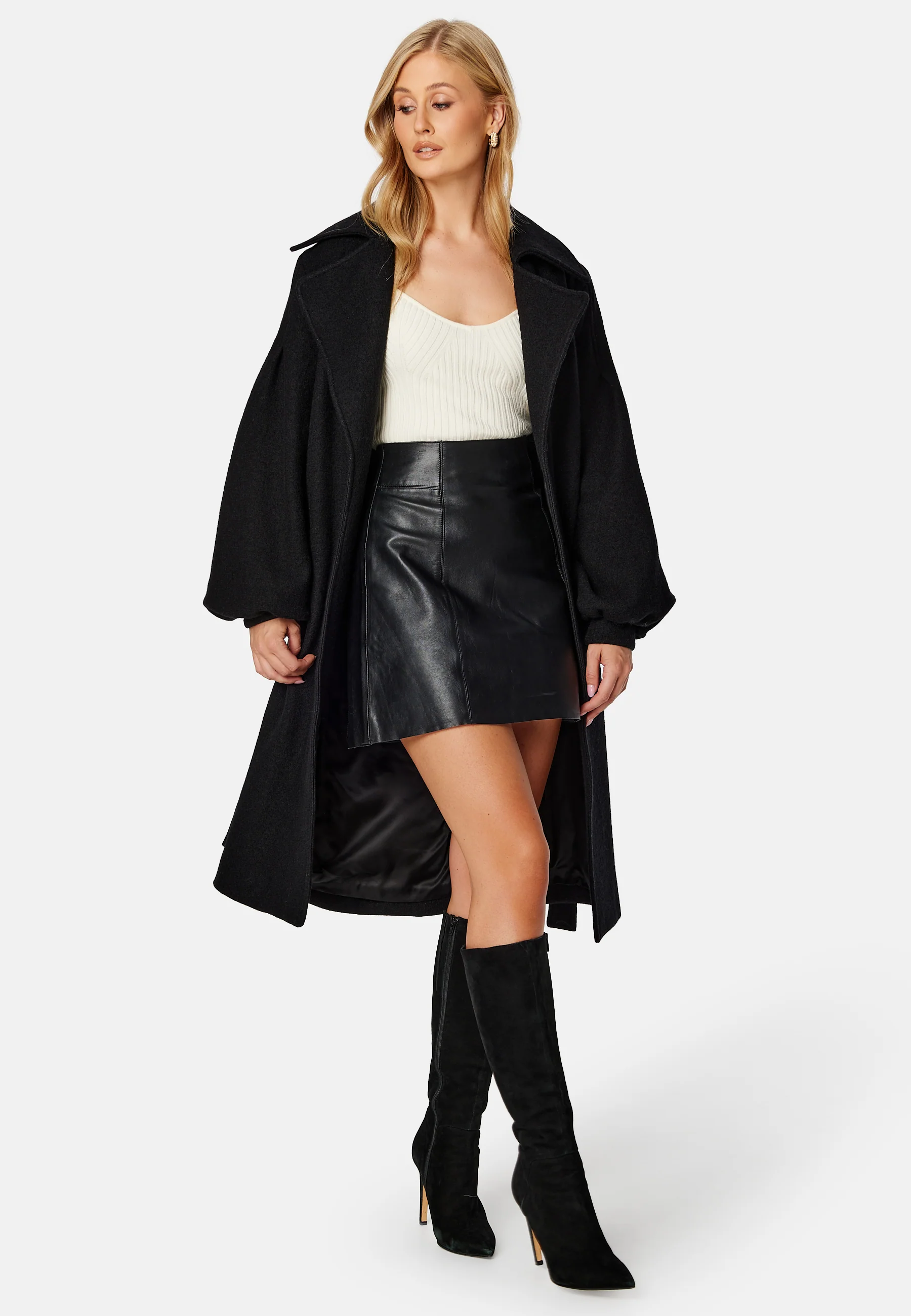 Colette Lurex Coat - Image 3