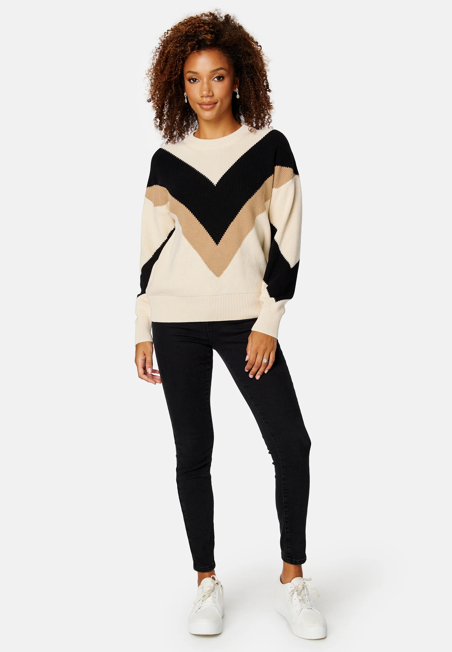 Color Block C-Neck - Image 2