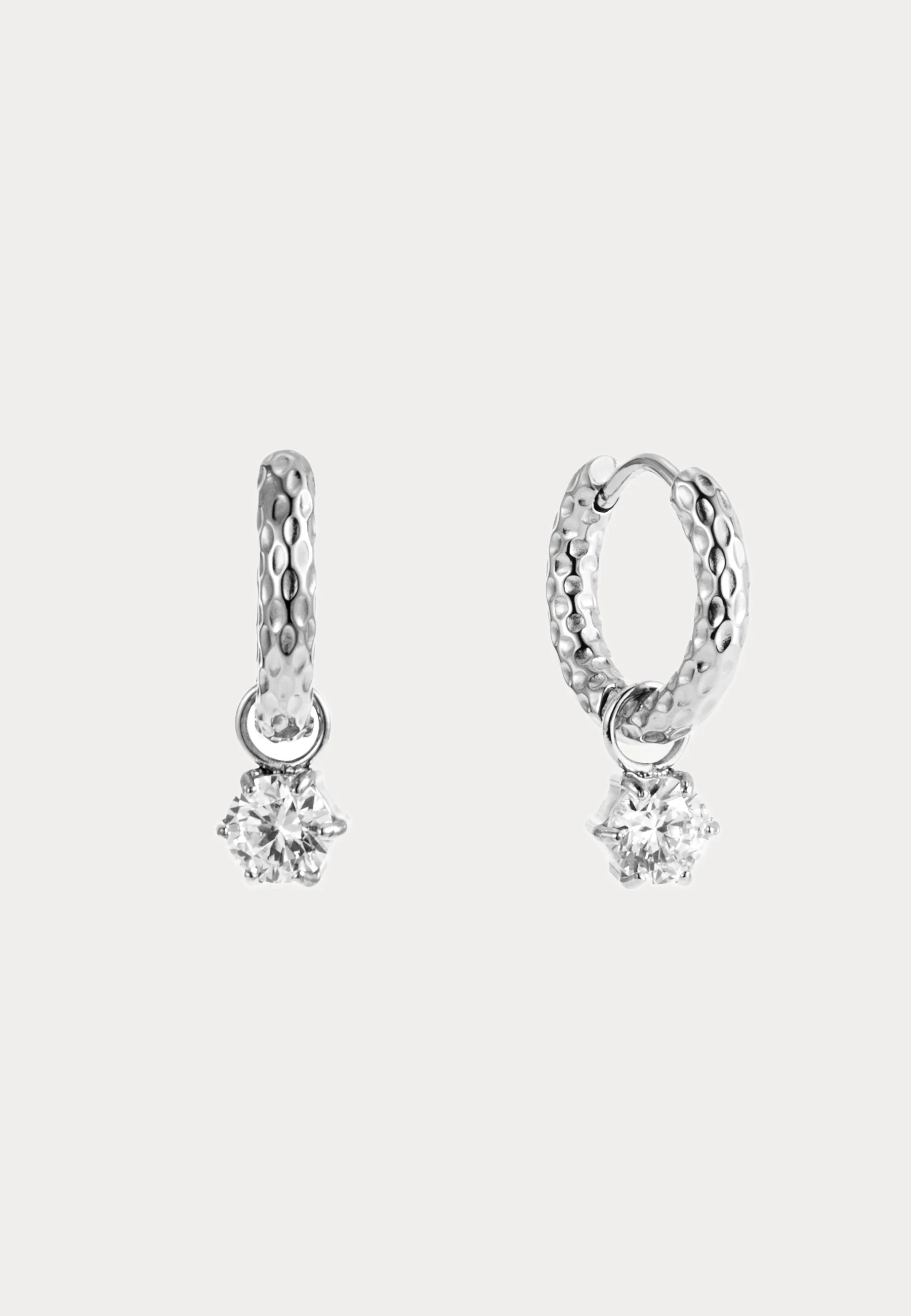 Como Hoop Earring Crystal - Image 3