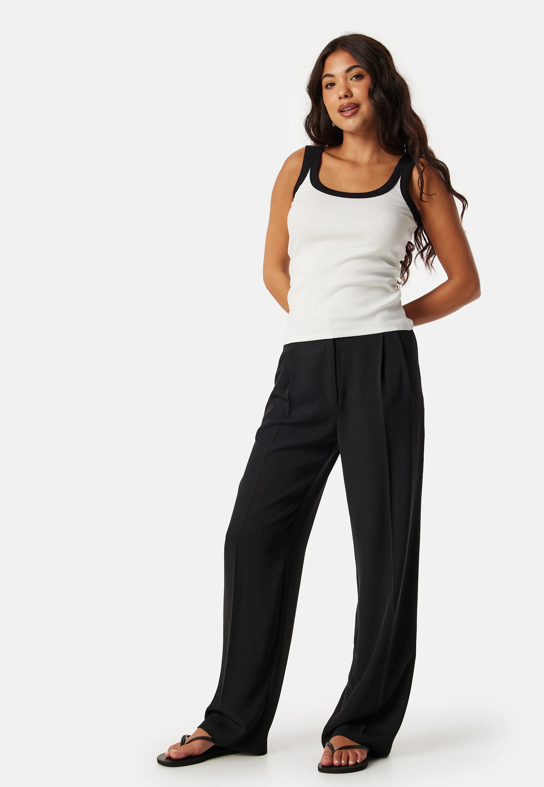 Contrast Rib Tank Top - Image 3
