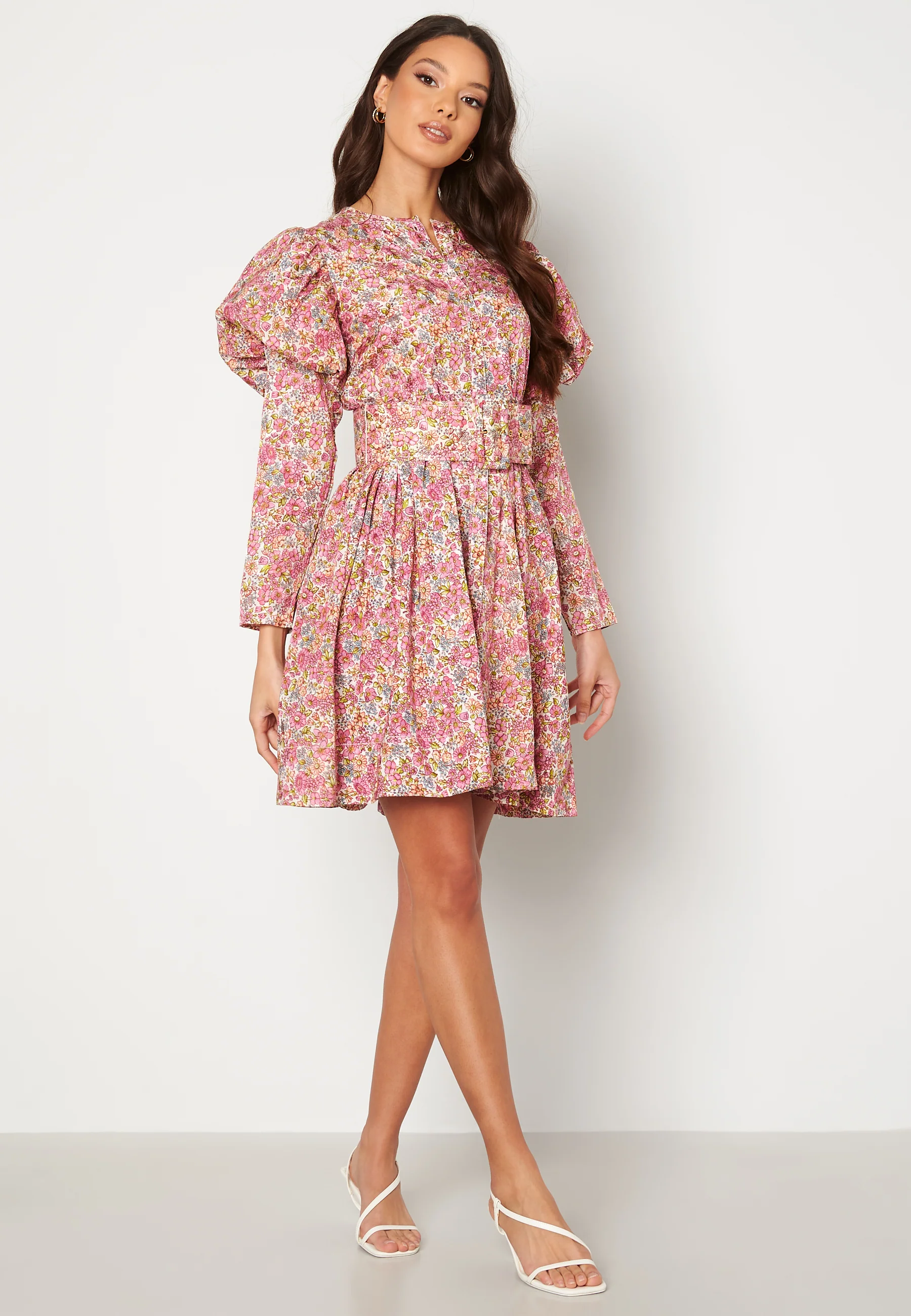 Cotton Jacquard Mini Dress - Image 2