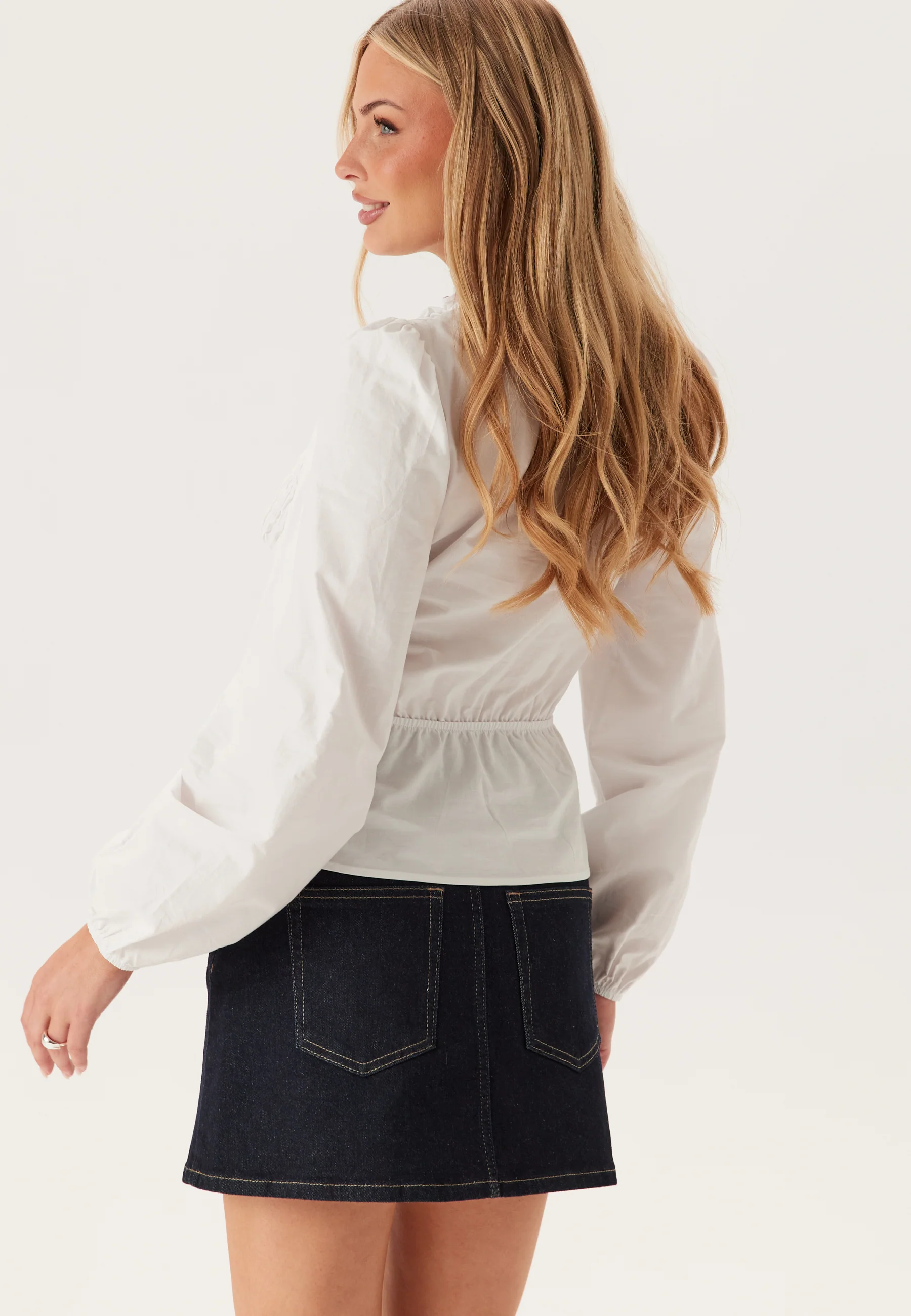 Cotton Smock Blouse - Image 3