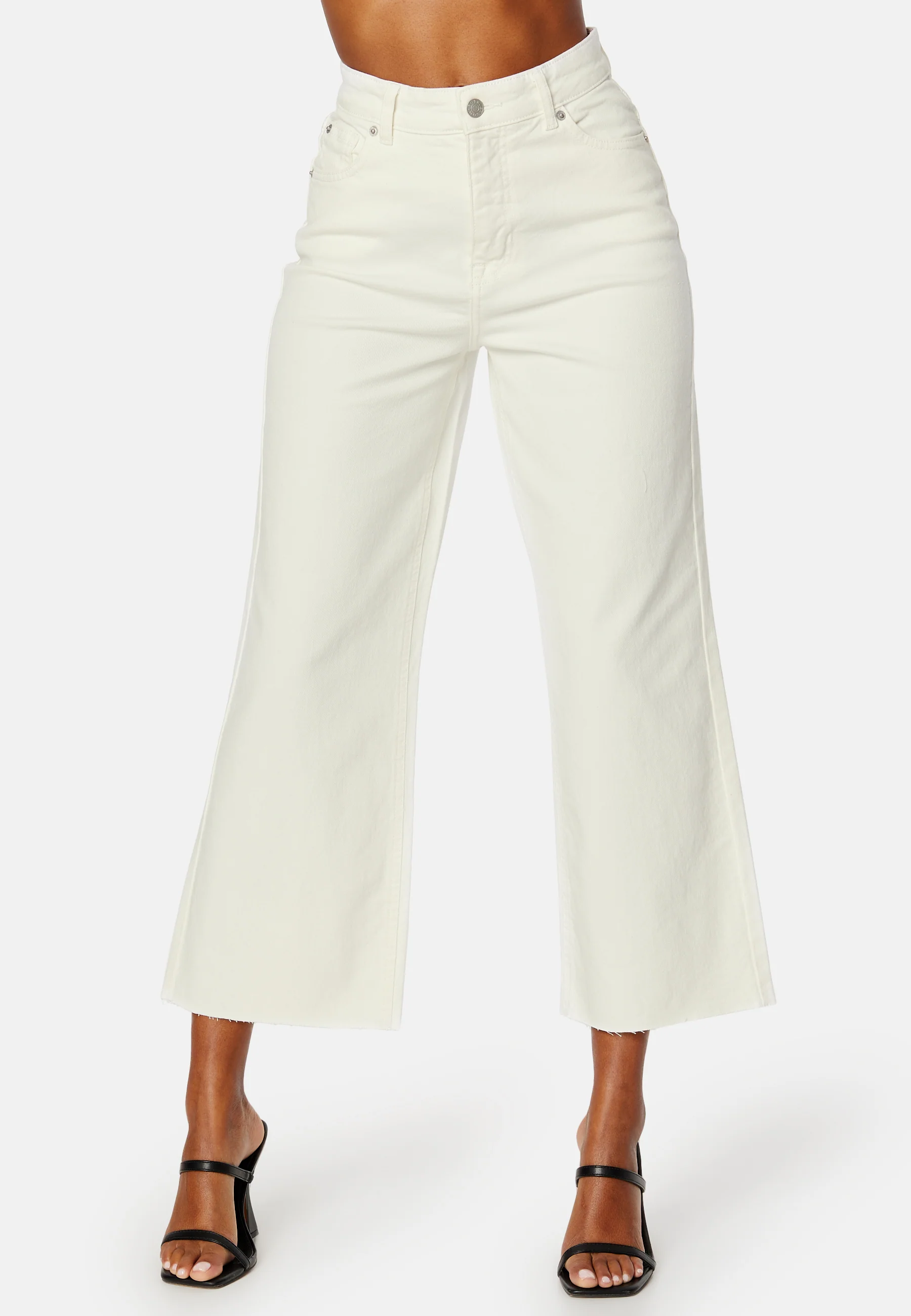 Cropped Wide Jeans - Image 2