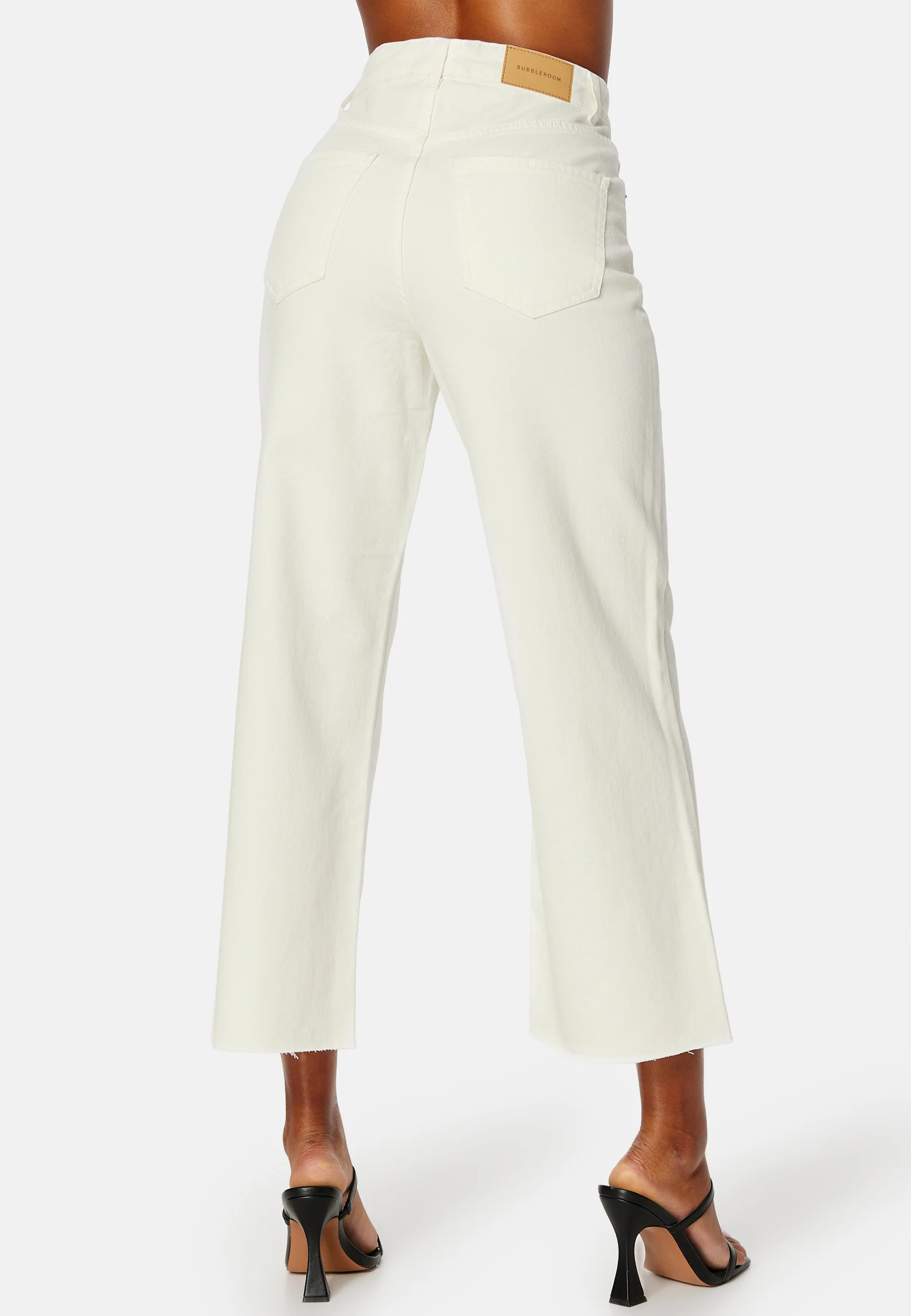 Cropped Wide Jeans - Image 4
