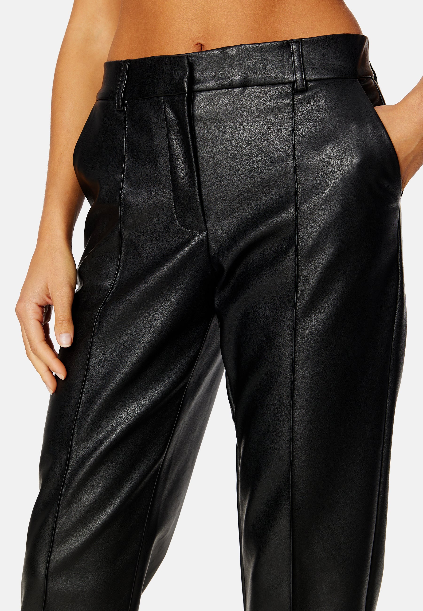 Dagmar Cropped Coated Pants - Image 5