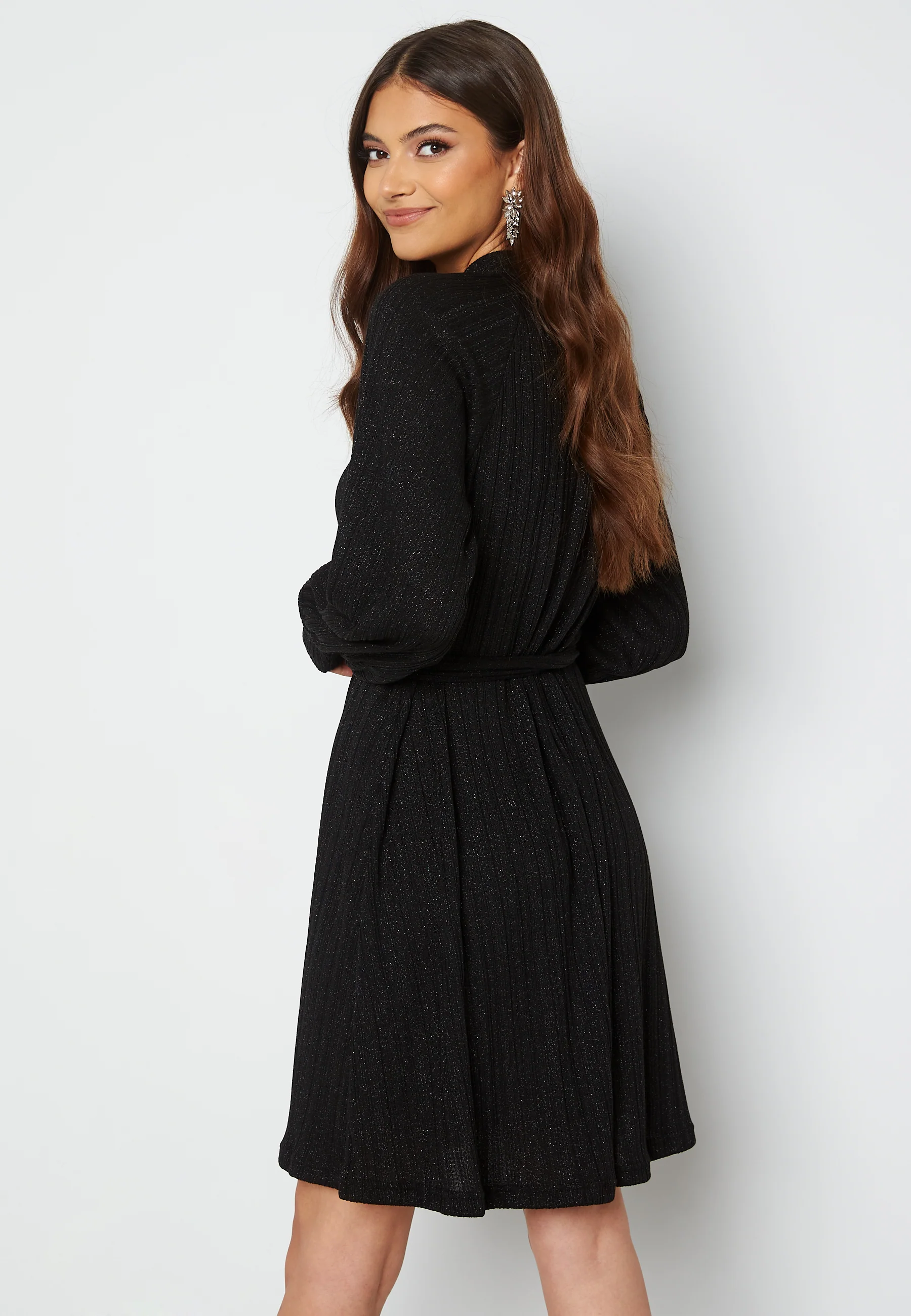 Dalilah LS Belt Dress - Image 3