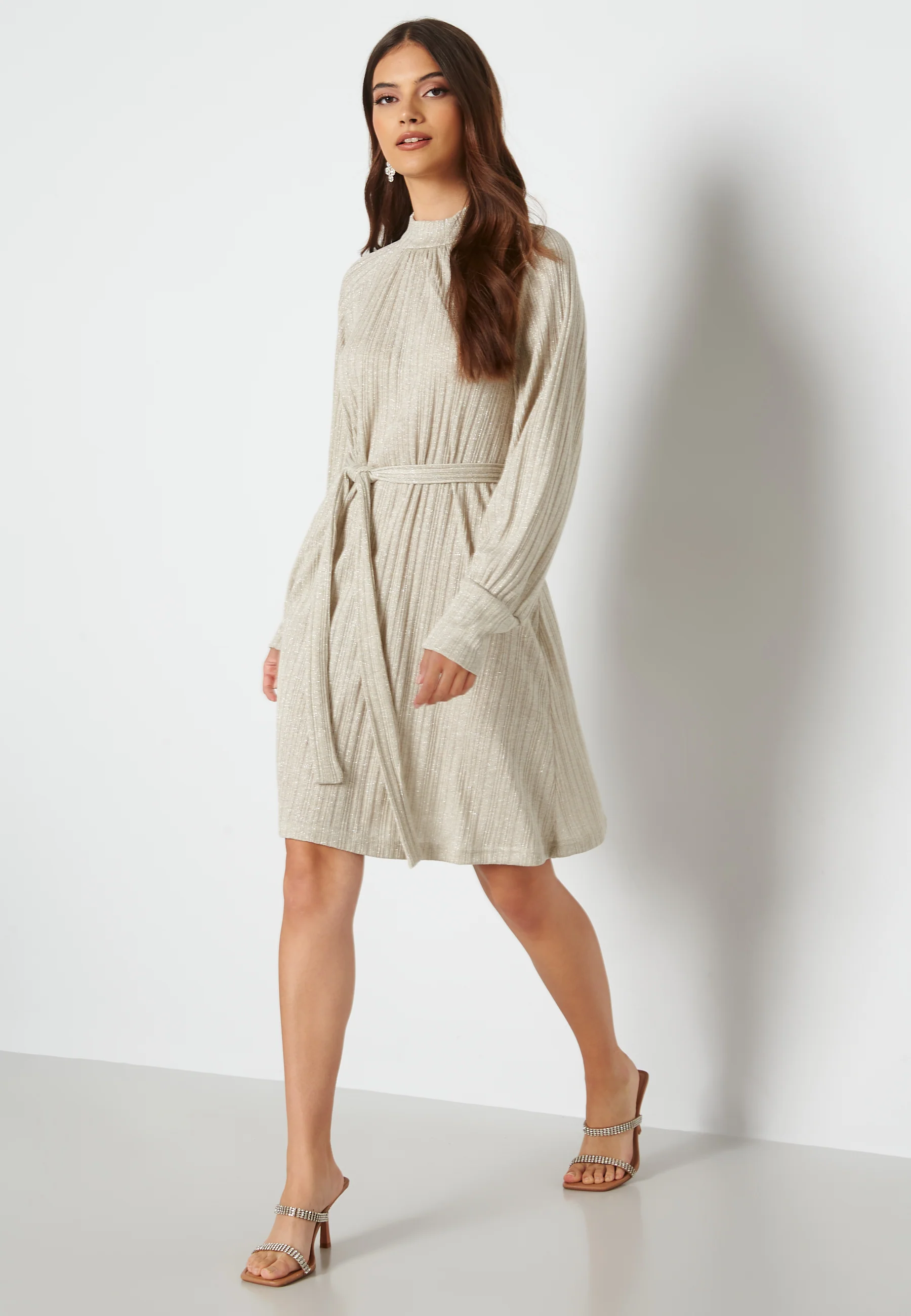 Dalilah LS Belt Dress - Image 2
