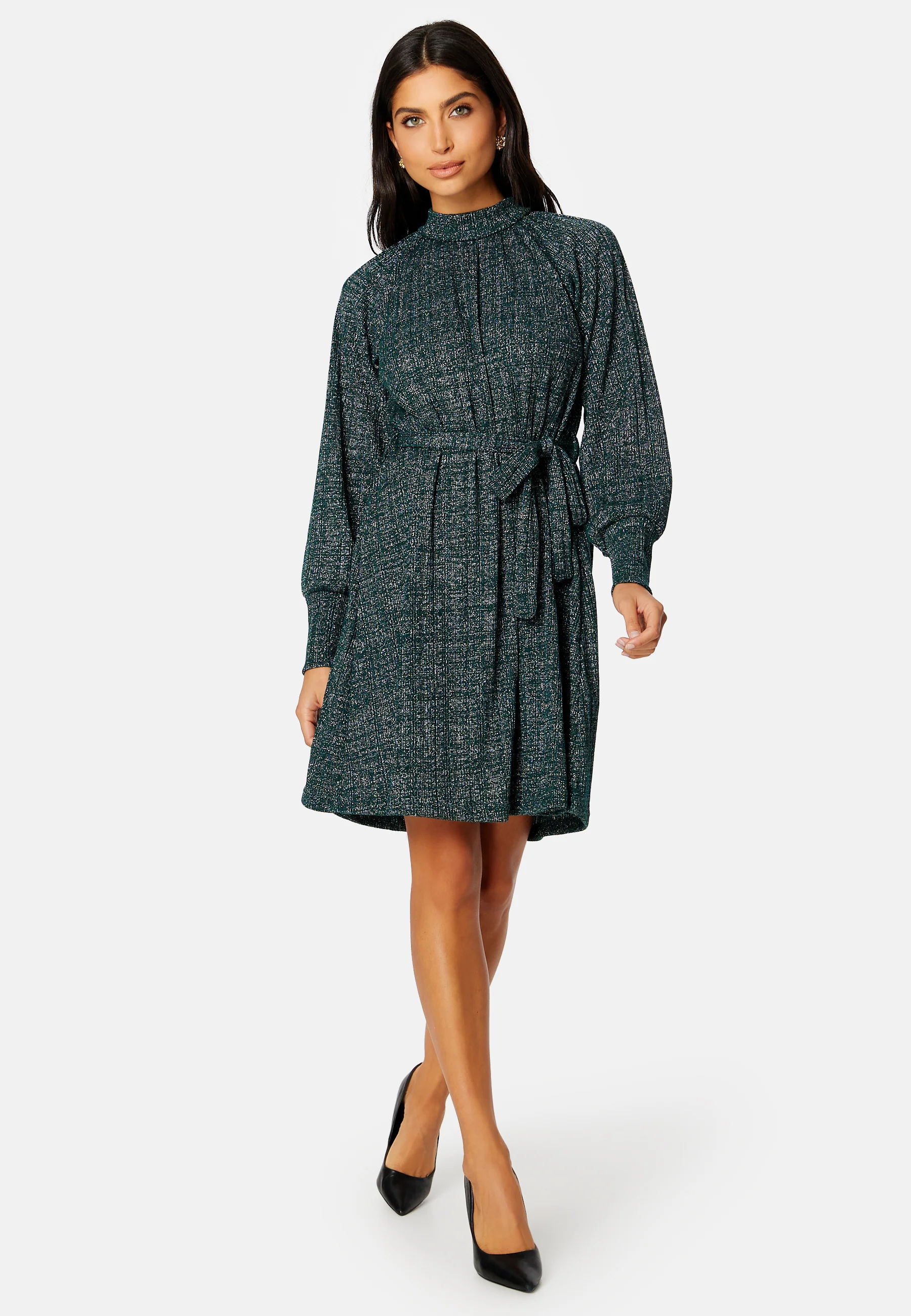 Dalilah LS Belt Dress - Image 2