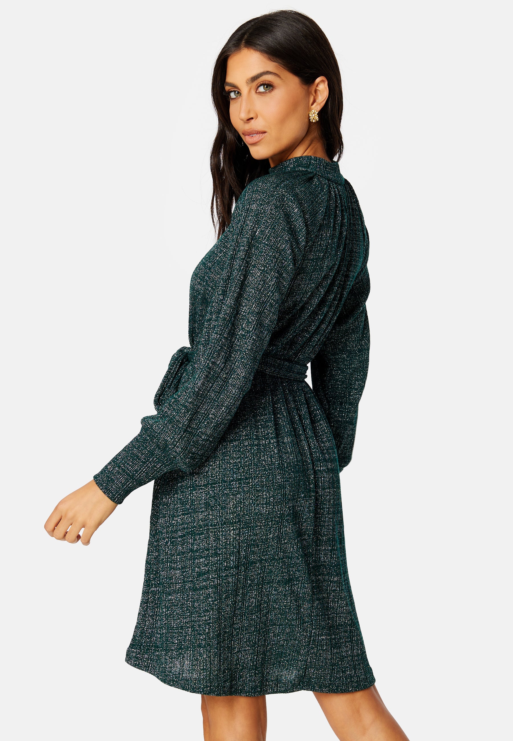 Dalilah LS Belt Dress - Image 3